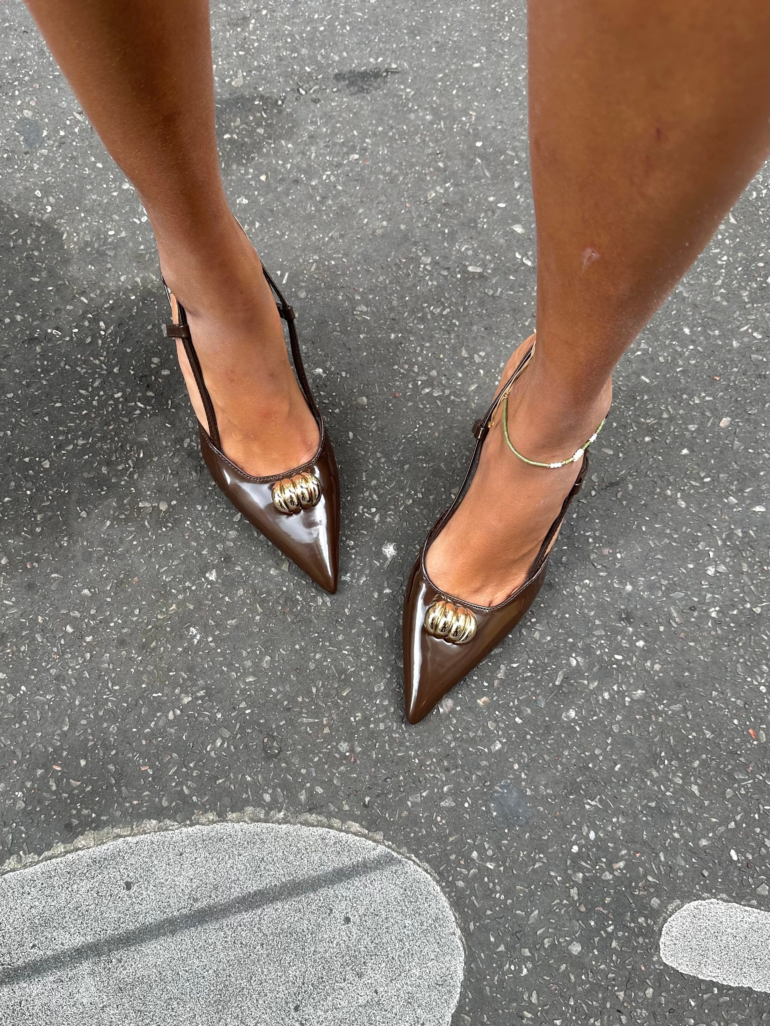 Maurice paris Chaussures Talons MERYLSTREEP marron