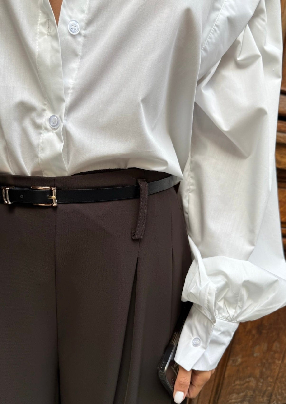 Maurice paris Chemise BLANCA blanche