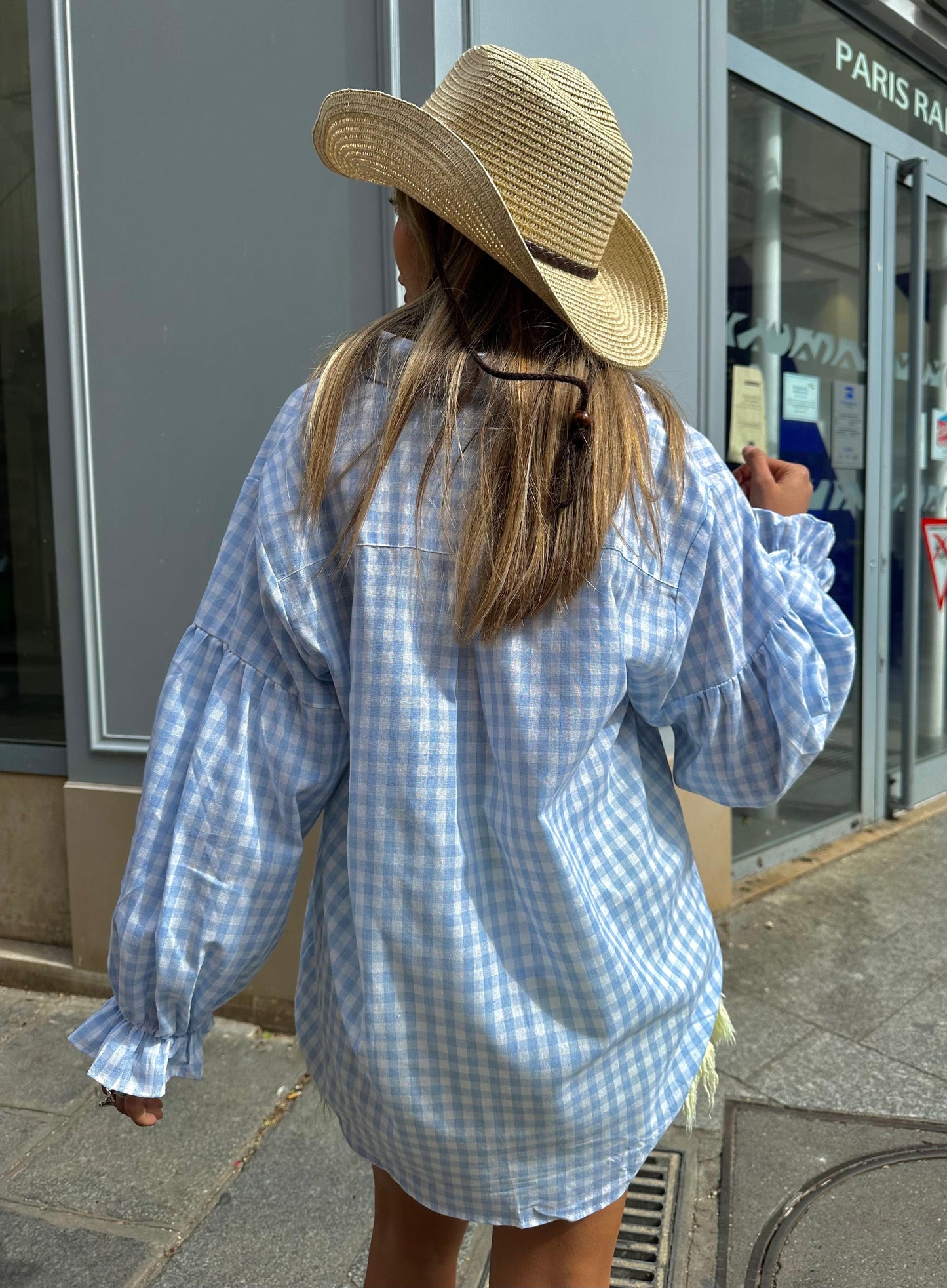 Maurice paris Chemise Chemise COUNTRY bleu