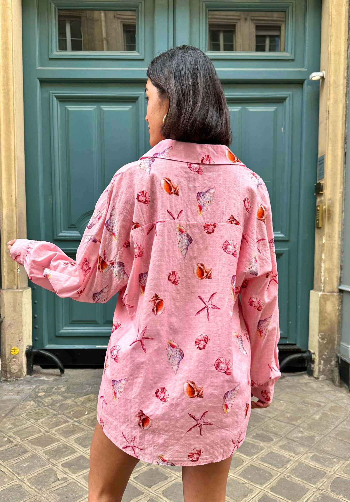 Maurice paris Chemise Chemise PARADIS rose