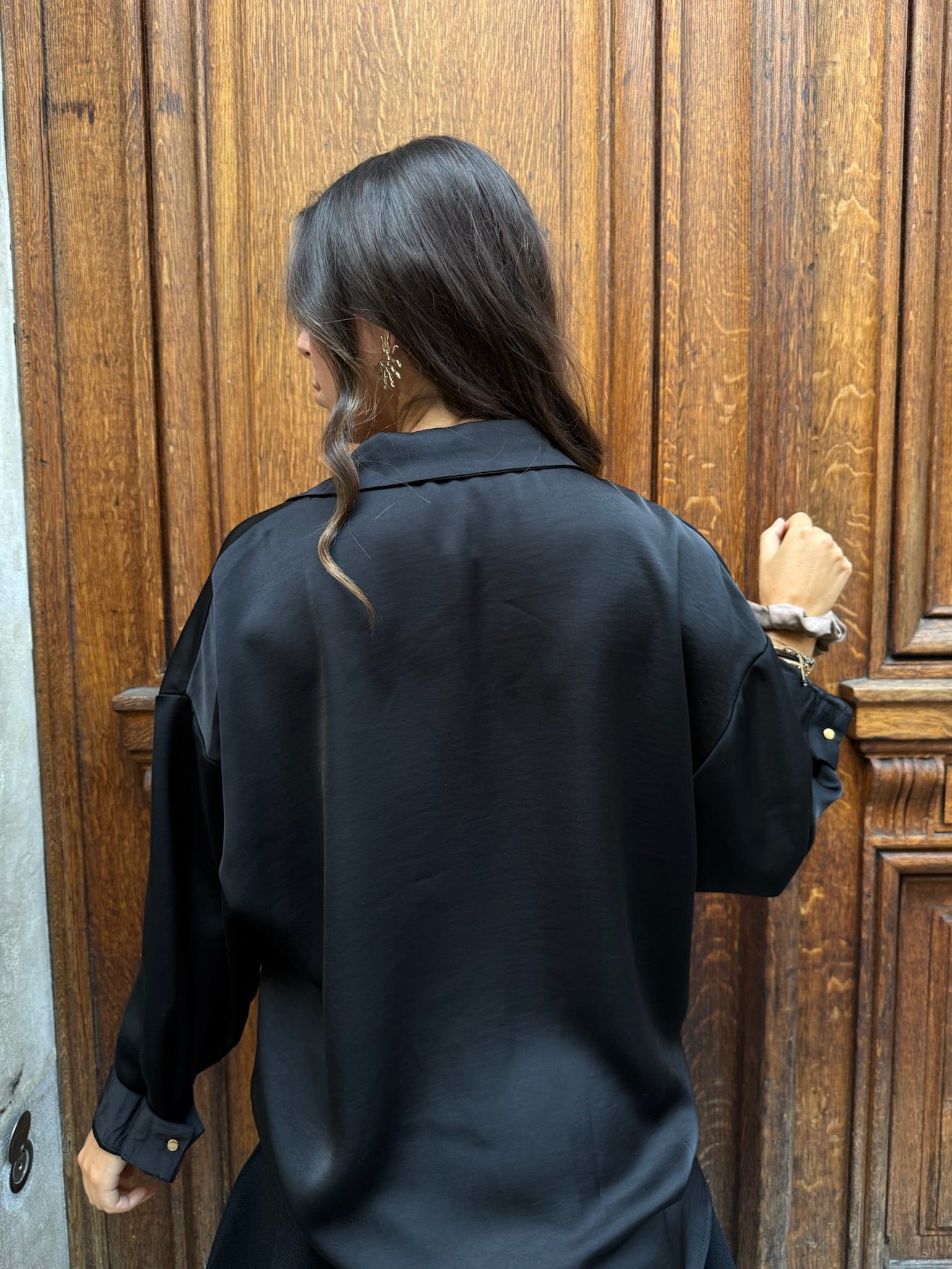 Maurice paris Chemise SOHO noire