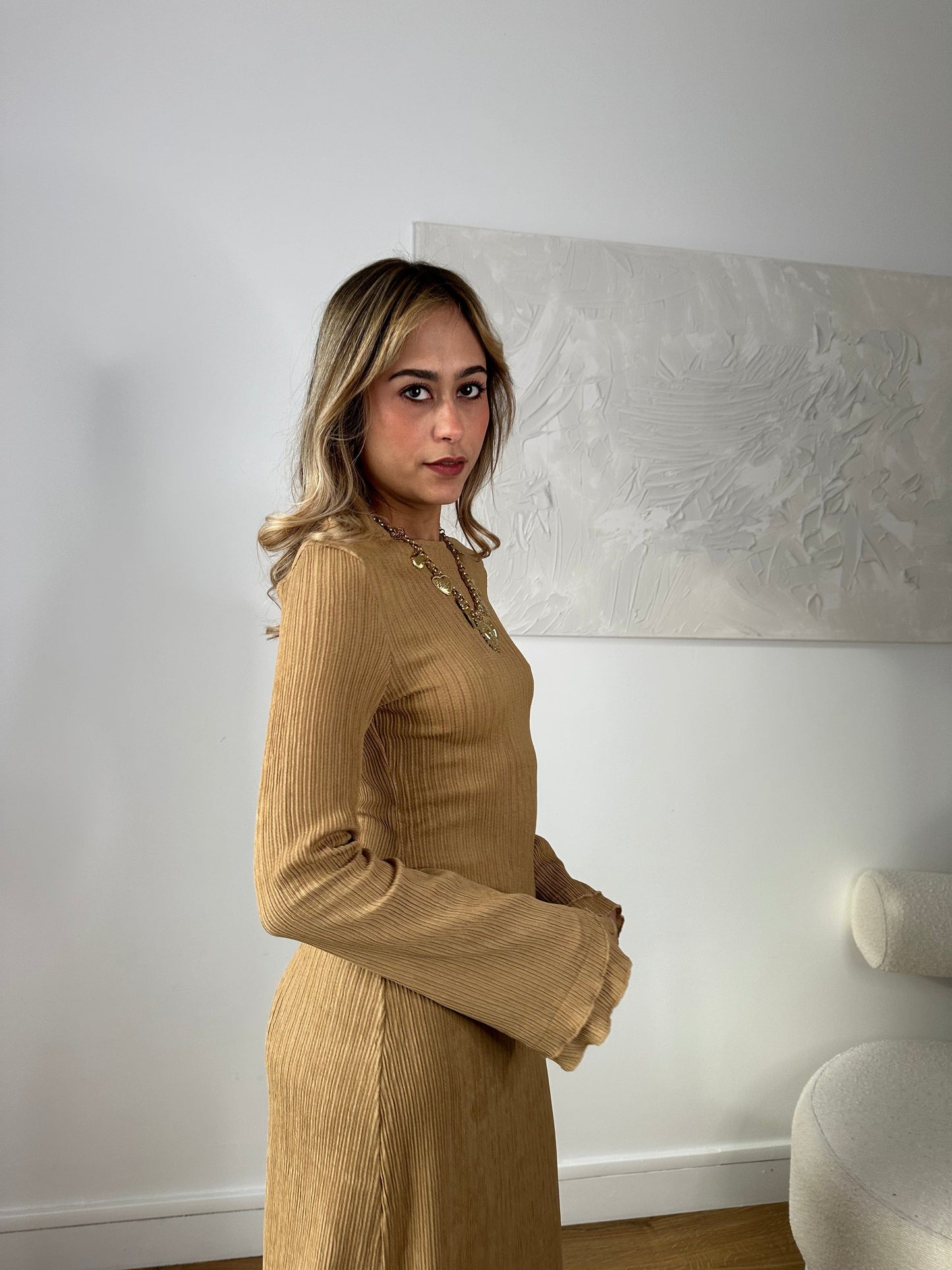 Maurice paris Robe Robe CHILL taupe