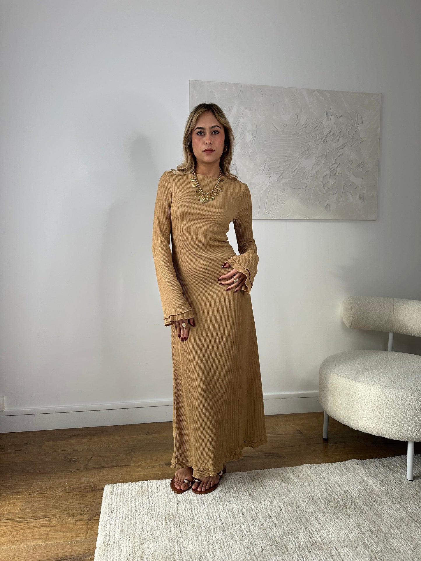 Maurice paris Robe Robe CHILL taupe