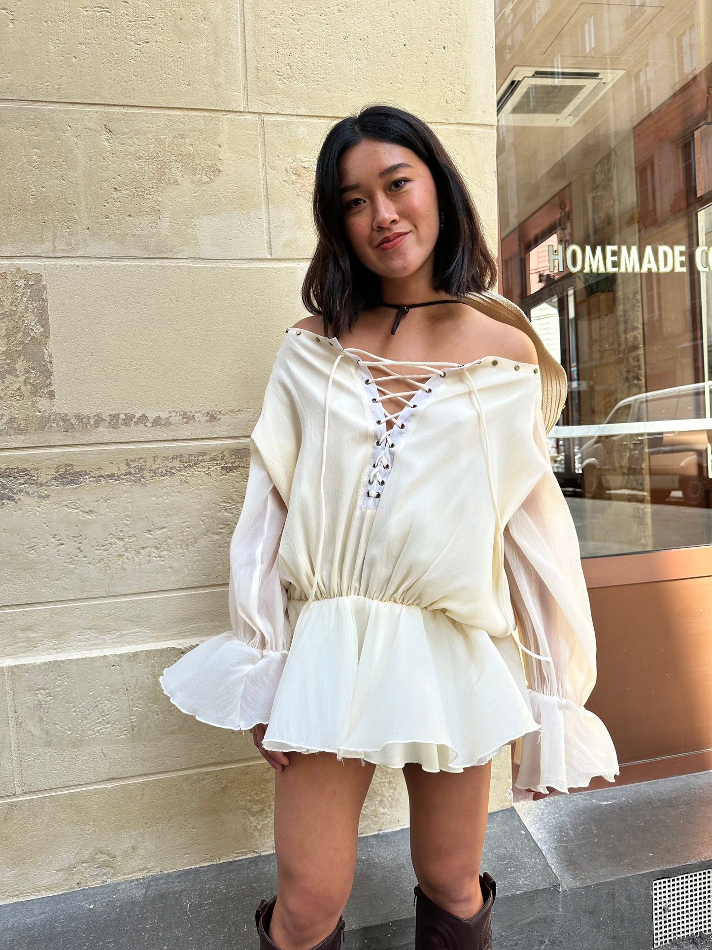 Maurice paris Robe Tunique FALBALA