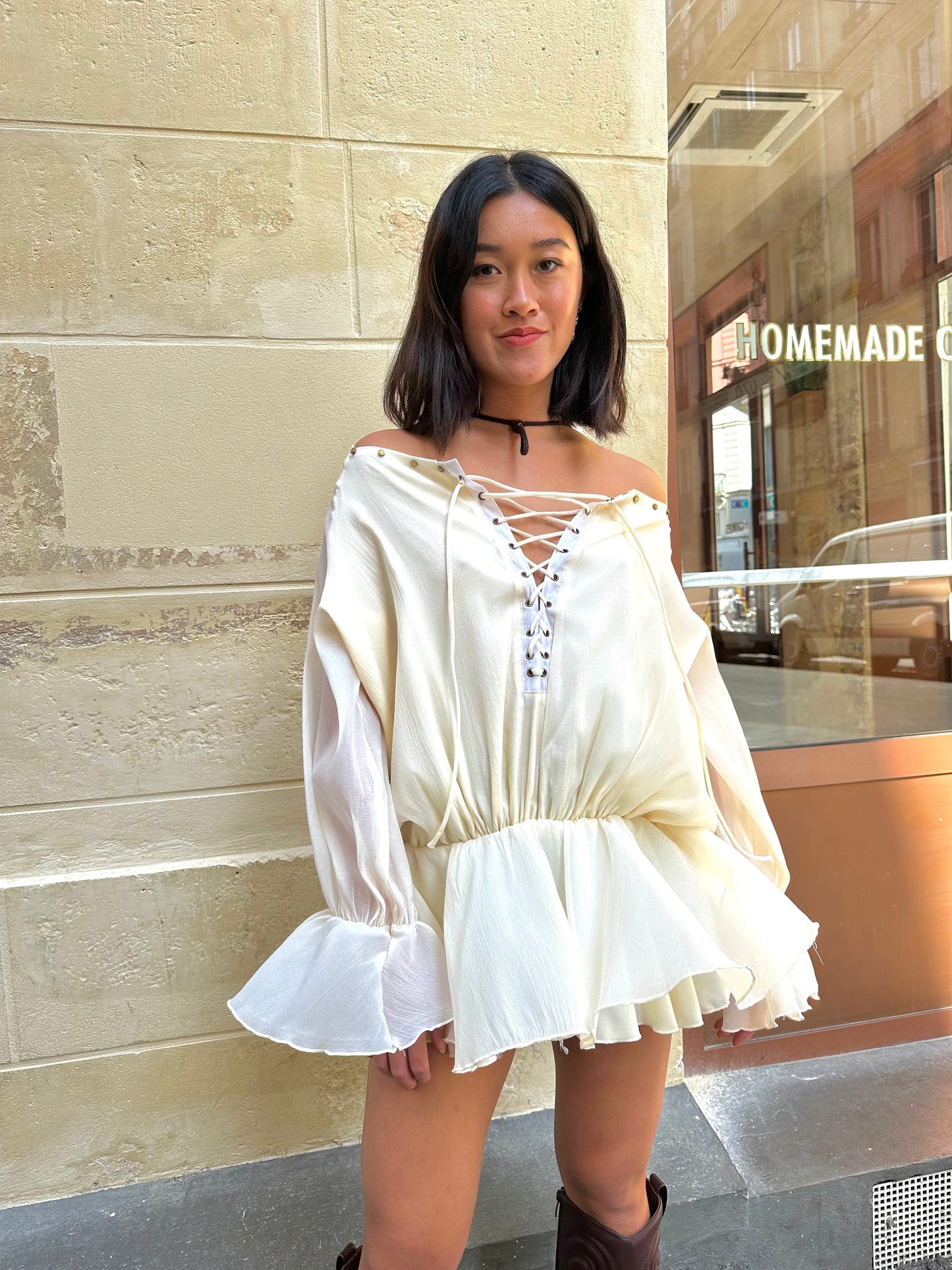 Maurice paris Robe Tunique FALBALA