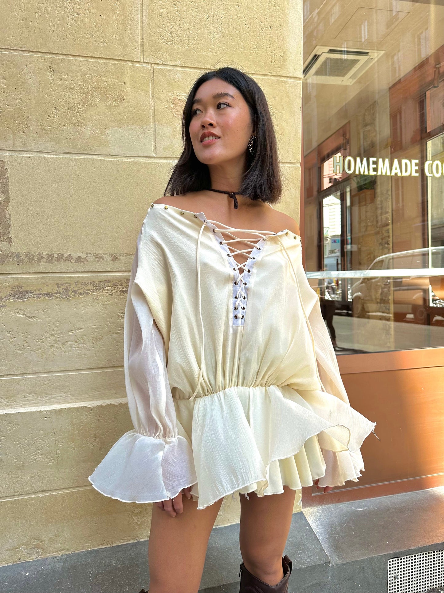 Maurice paris Robe Tunique FALBALA