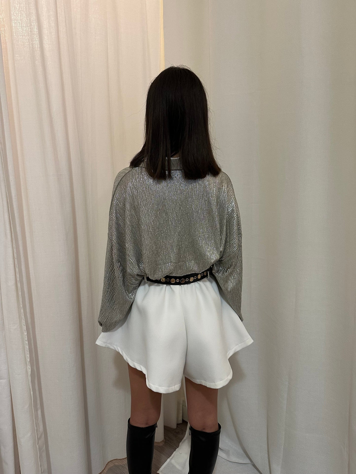 Maurice paris Short GLAM blanc
