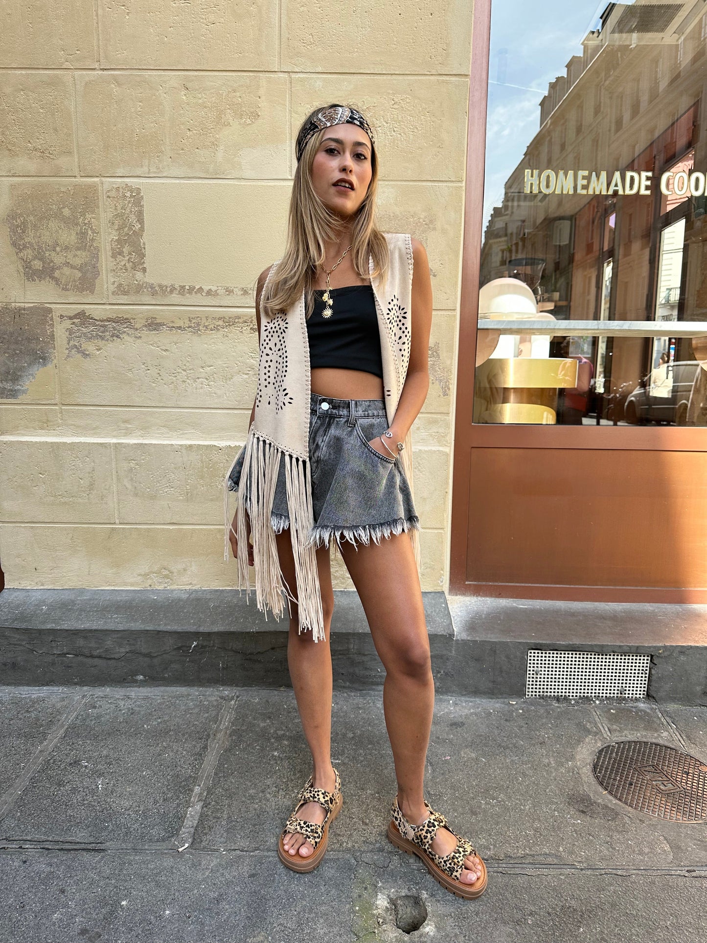 Maurice paris Short Short IRIS gris