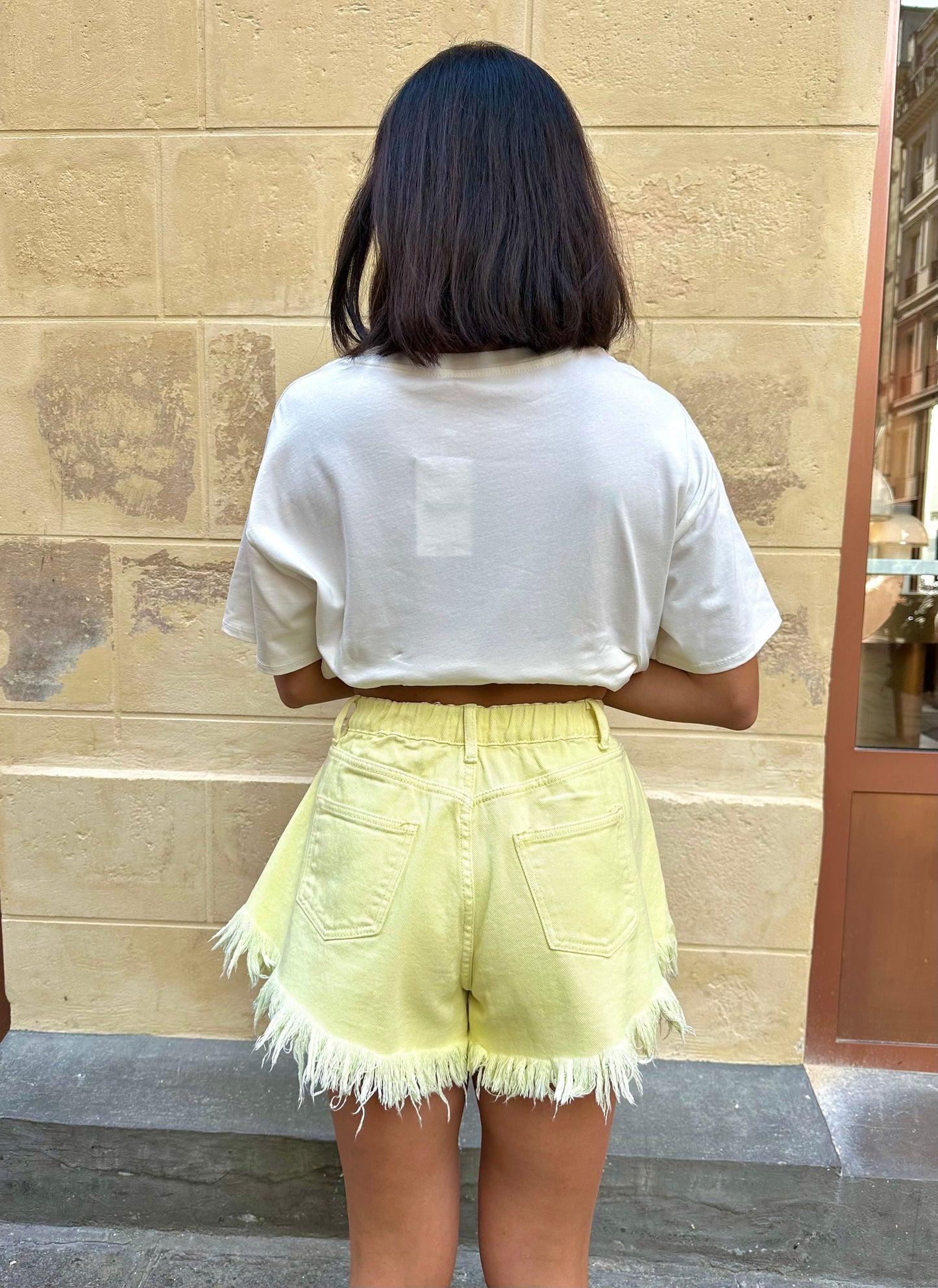 Maurice paris Short Short IRIS jaune