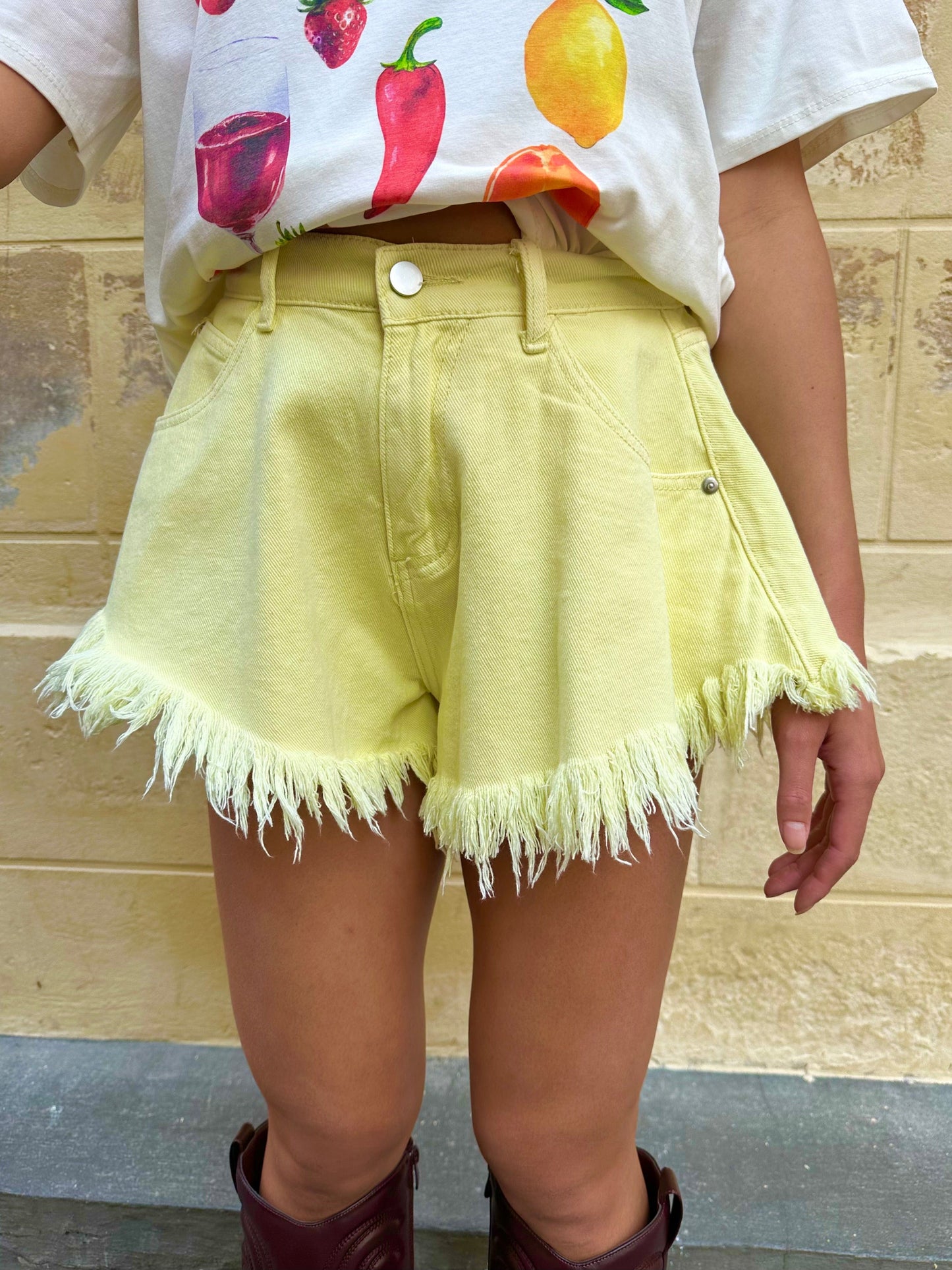 Maurice paris Short Short IRIS jaune