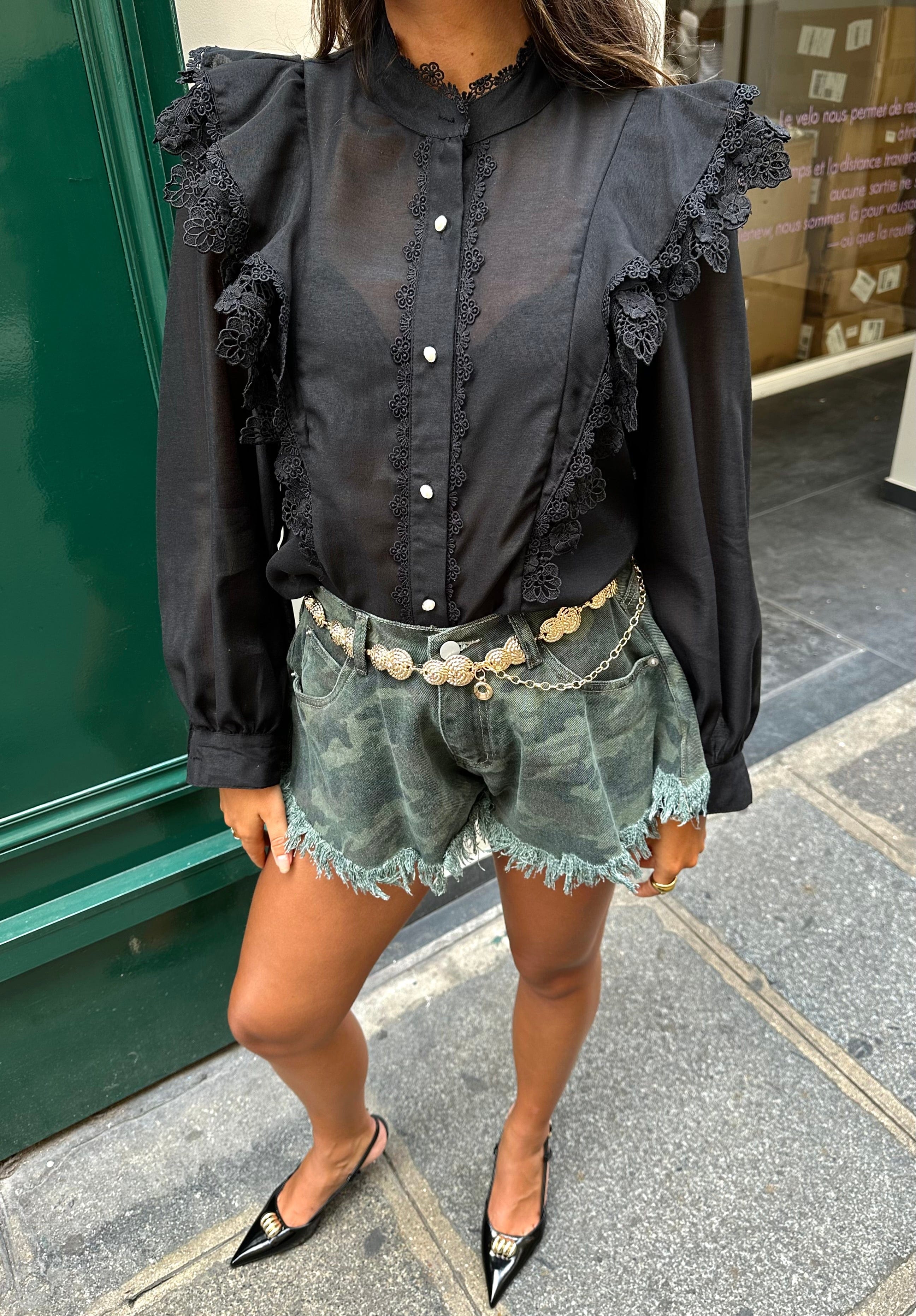 Maurice paris Short Short IRIS MILITARY