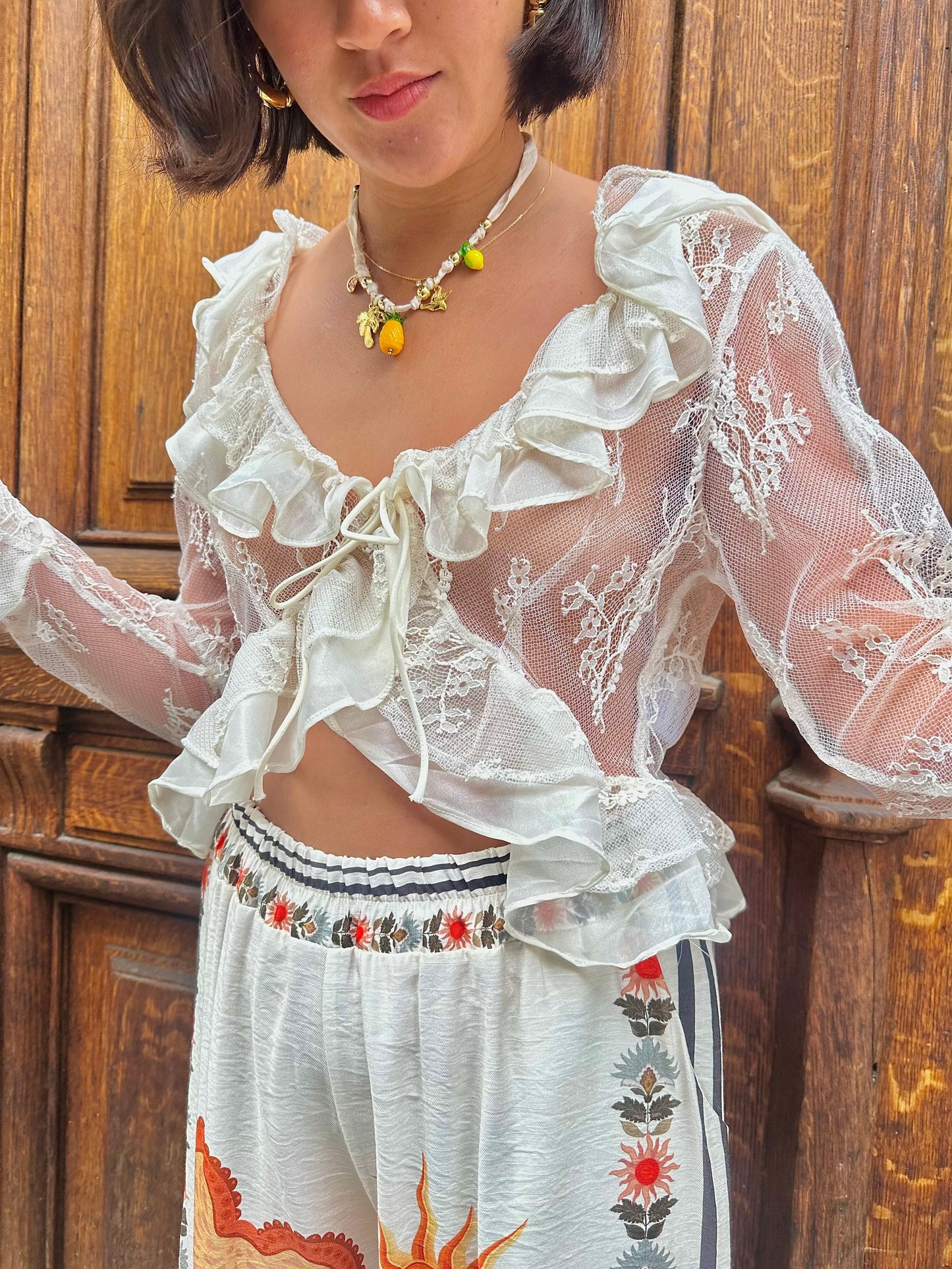 Maurice paris Top PLUME