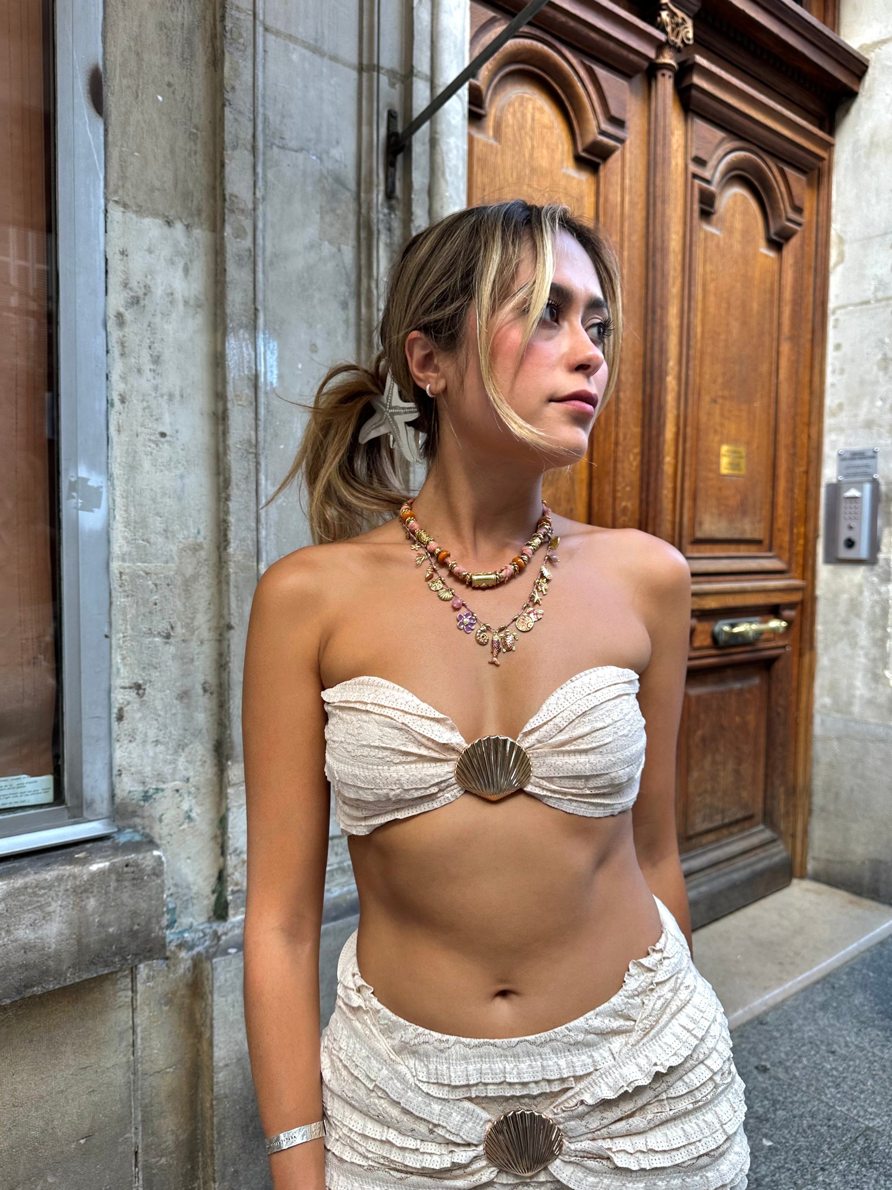 Maurice paris Top Top MERMADE beige