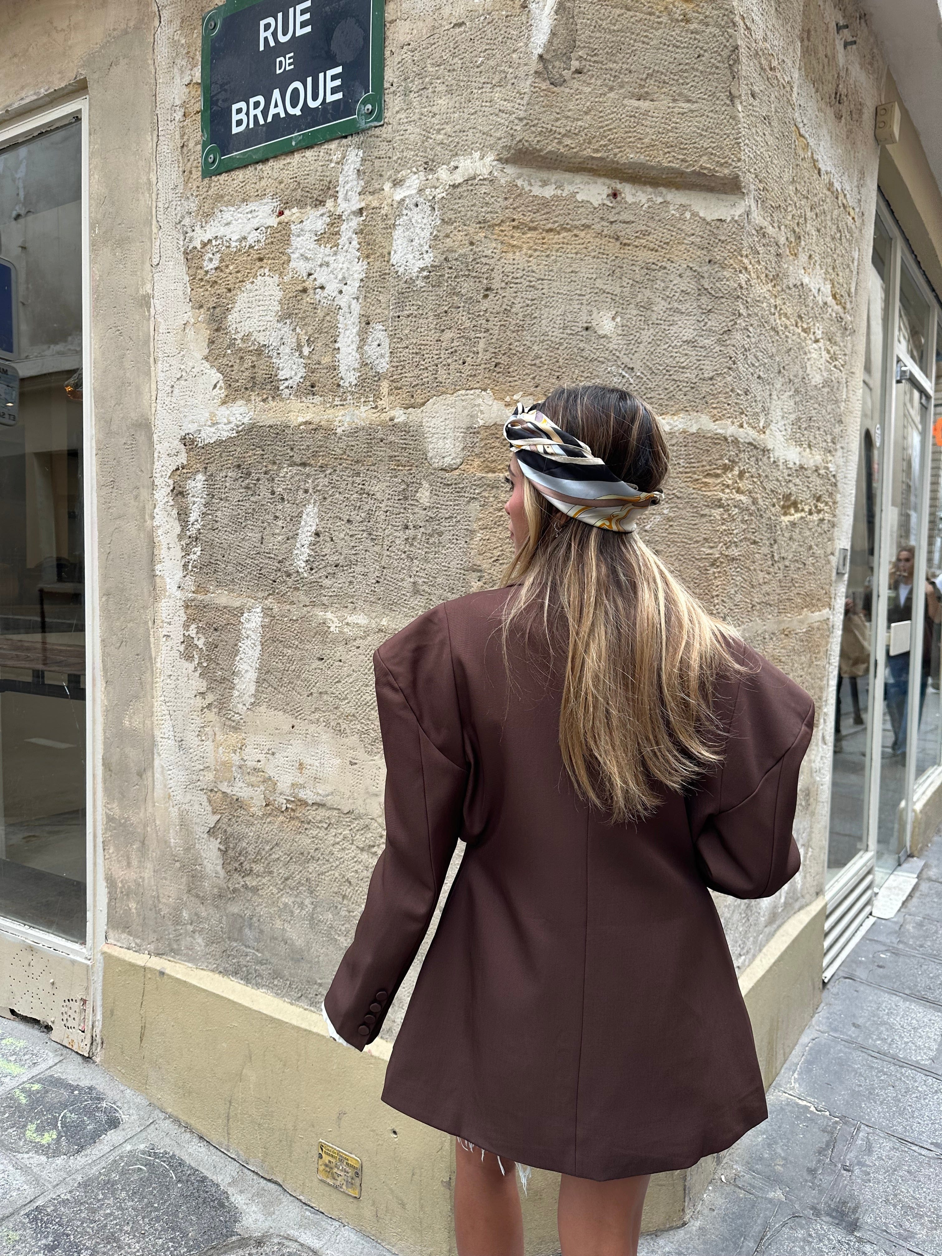 Maurice paris Veste Blazer KIARA marron