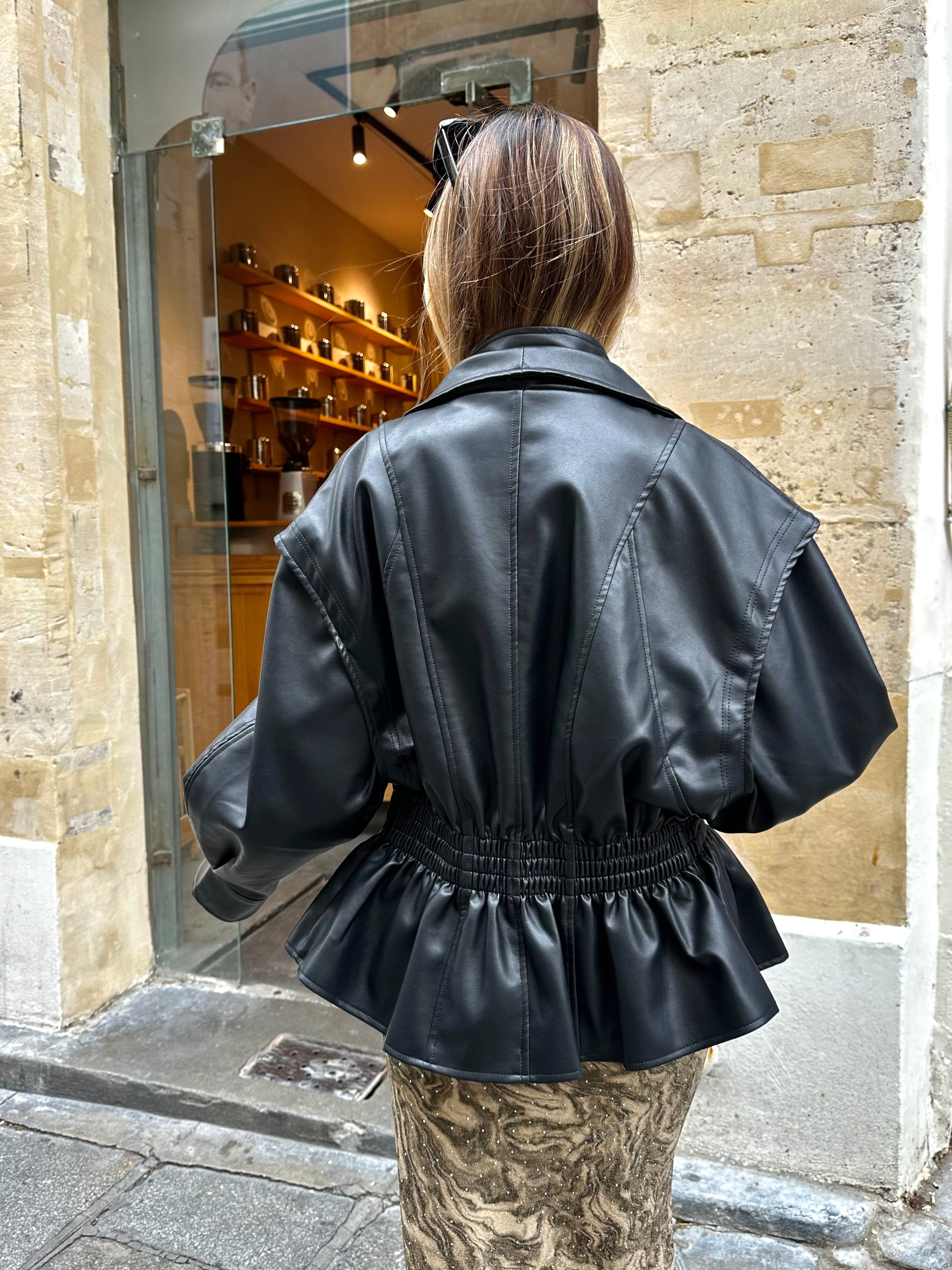 Maurice paris Veste DARKHEART noire