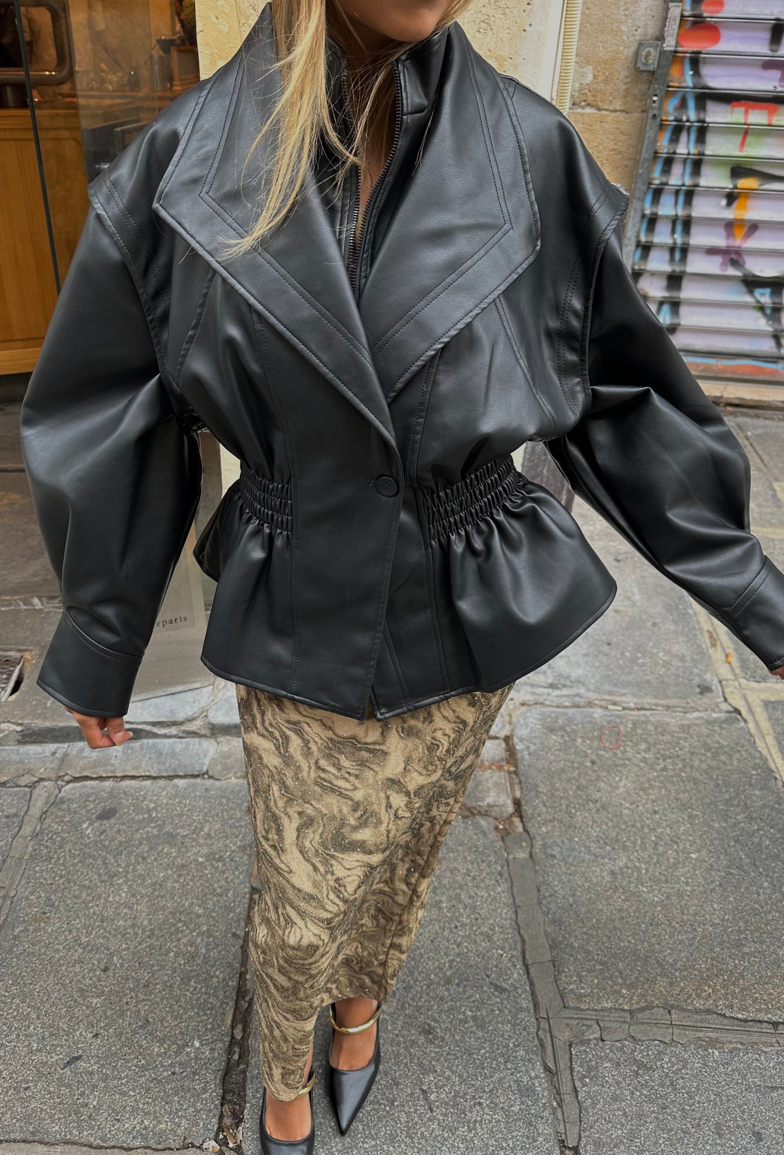 Maurice paris Veste DARKHEART noire