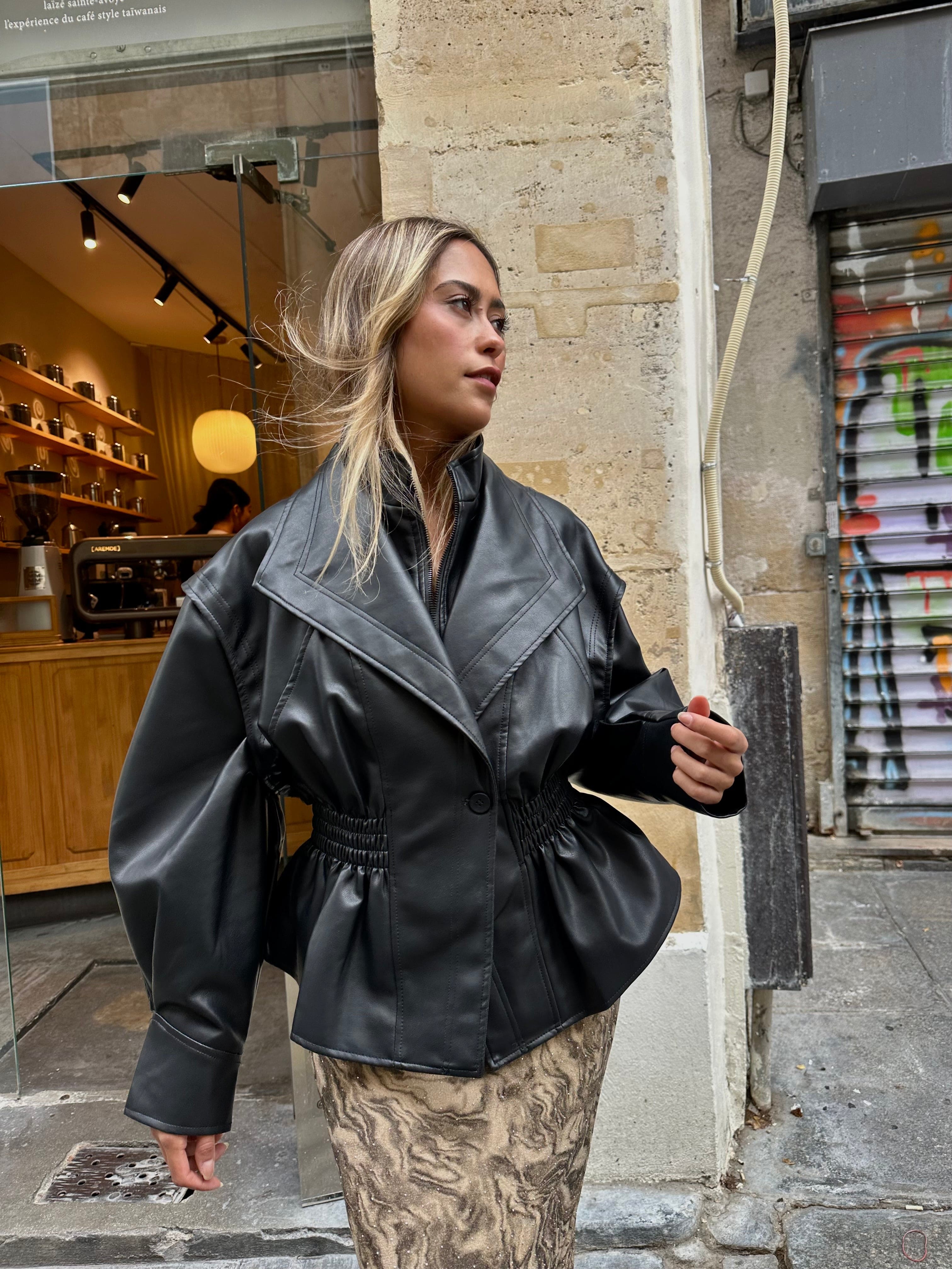 Maurice paris Veste DARKHEART noire