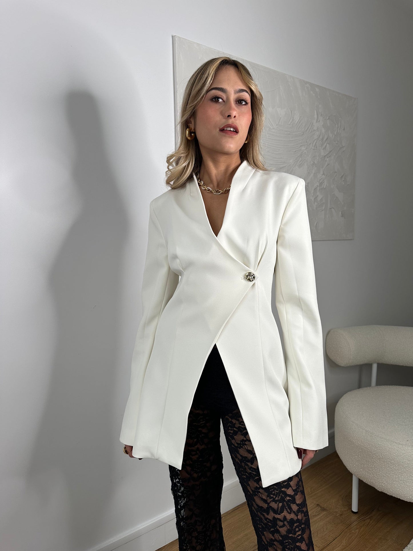Maurice paris Veste Top/Veste LUCIA blanc