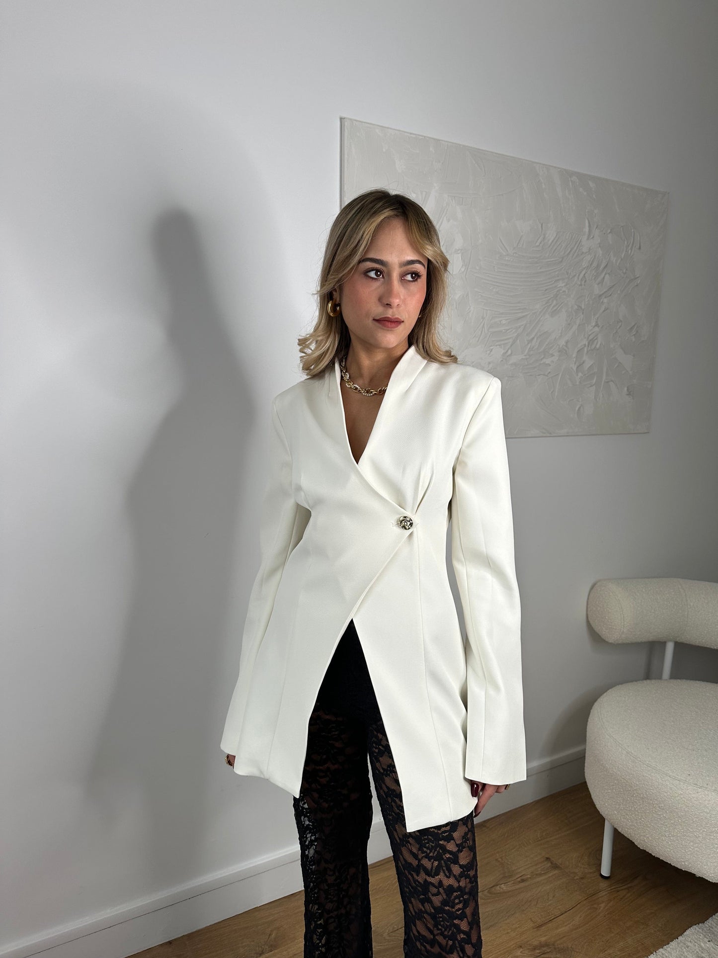 Maurice paris Veste Top/Veste LUCIA blanc