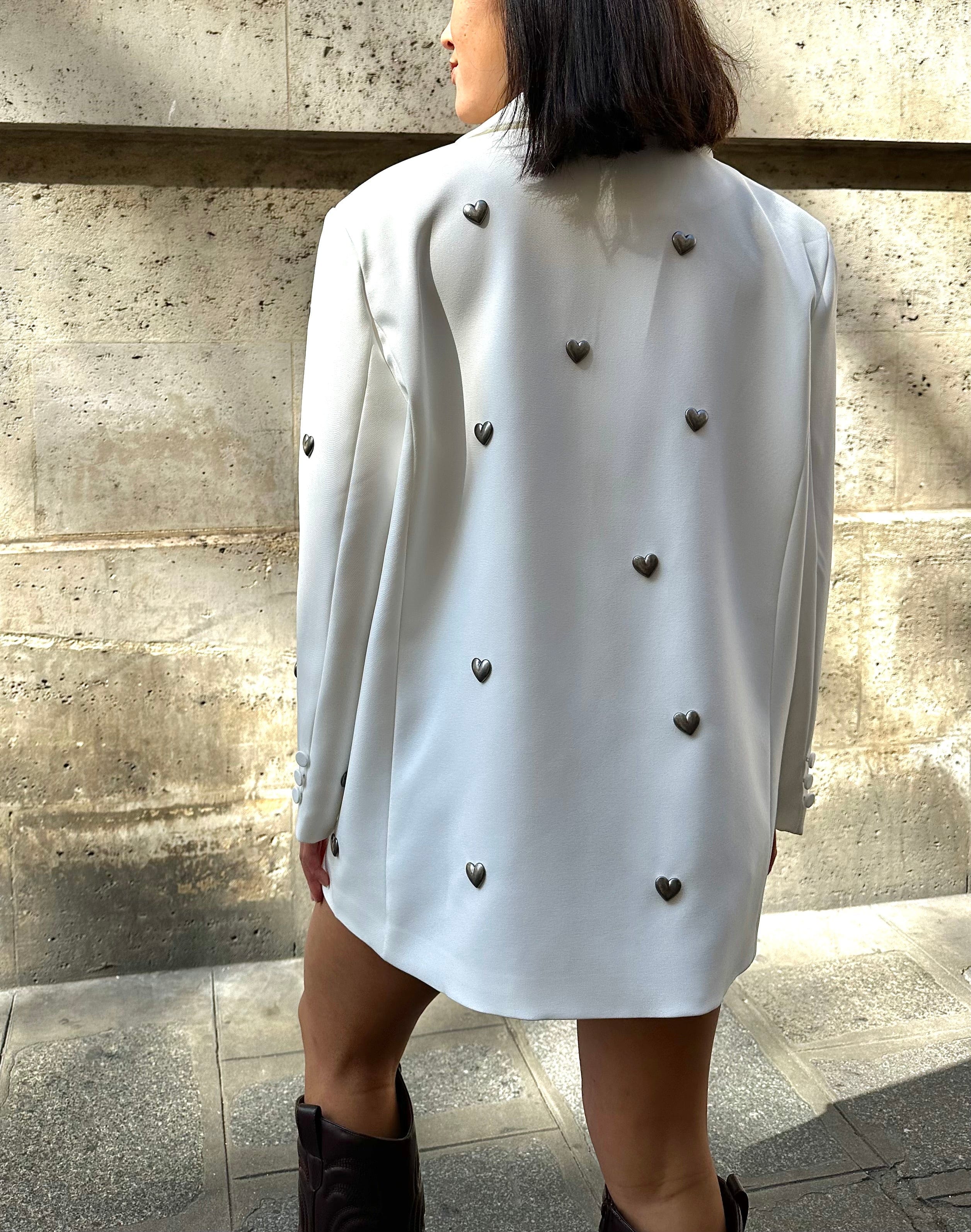 Maurice paris Veste TU Veste BARY blanche