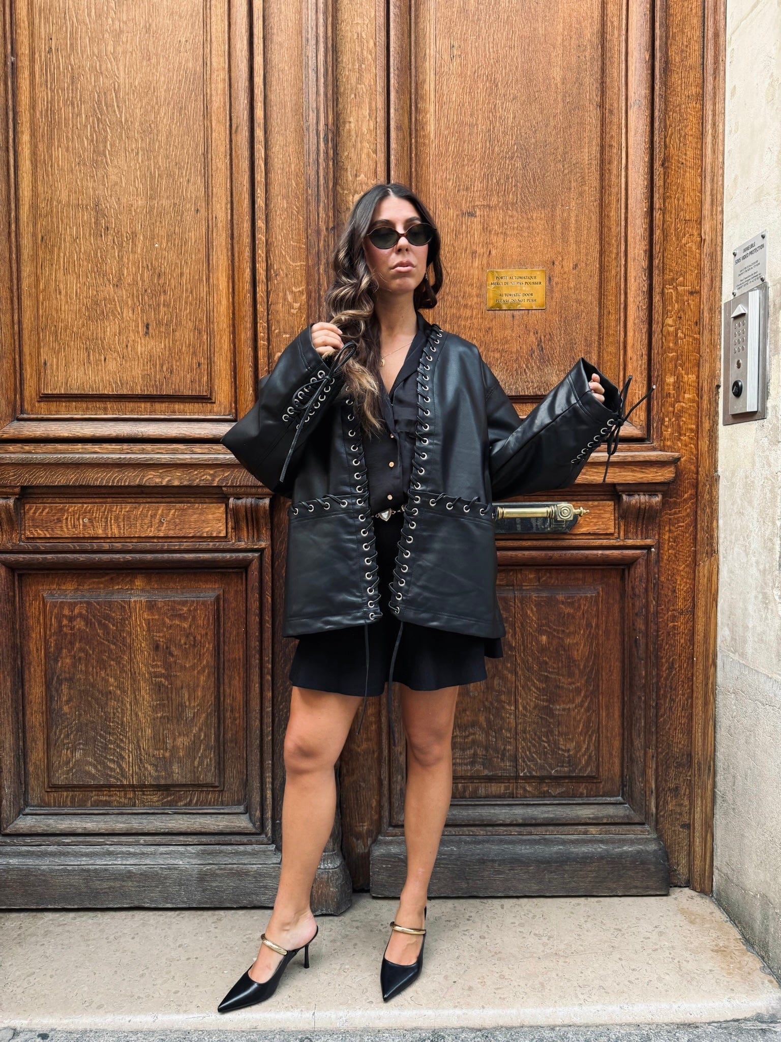 Maurice paris Veste Veste BLACKY noire