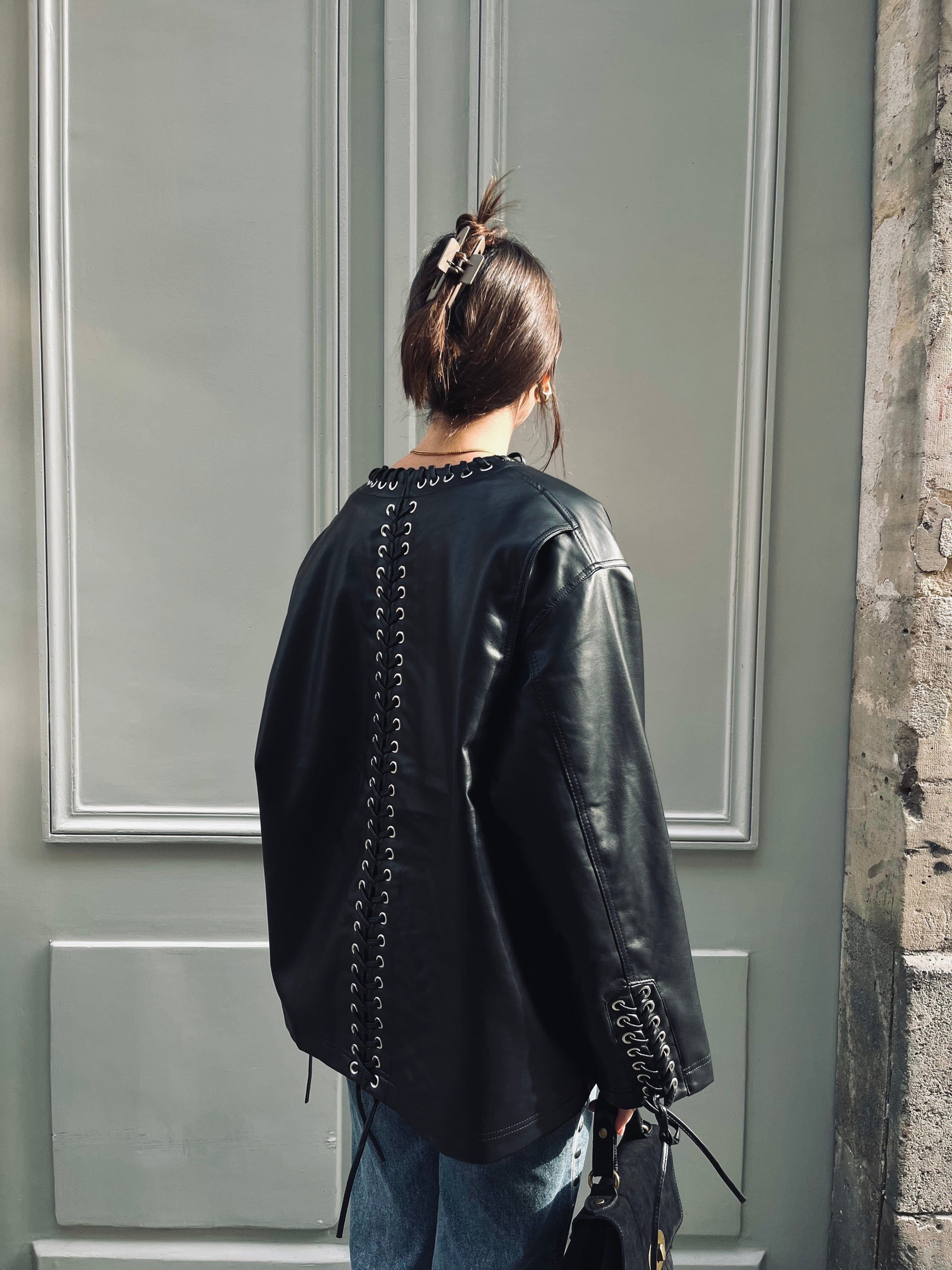 Maurice paris Veste Veste BLACKY noire