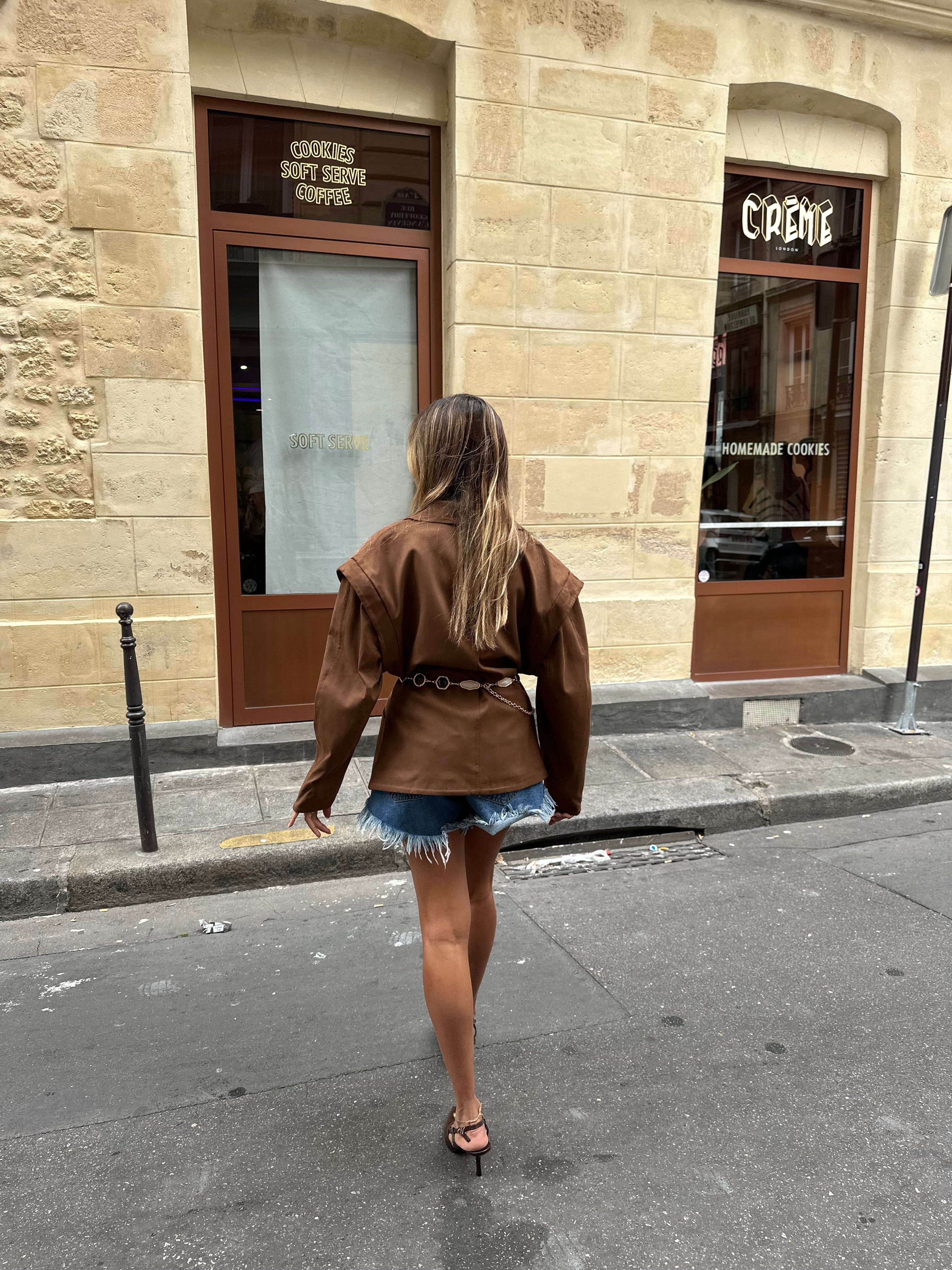 Maurice paris Veste Veste SHARON marron
