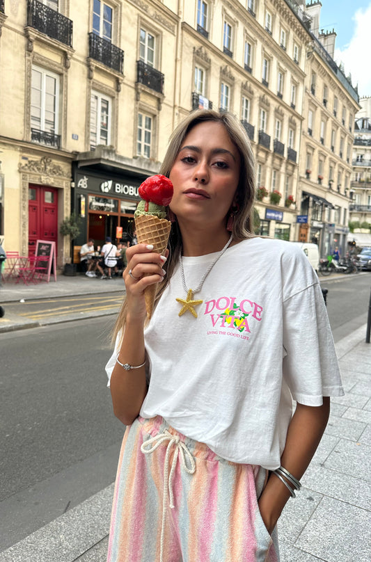 T-shirt DOLCE blanc