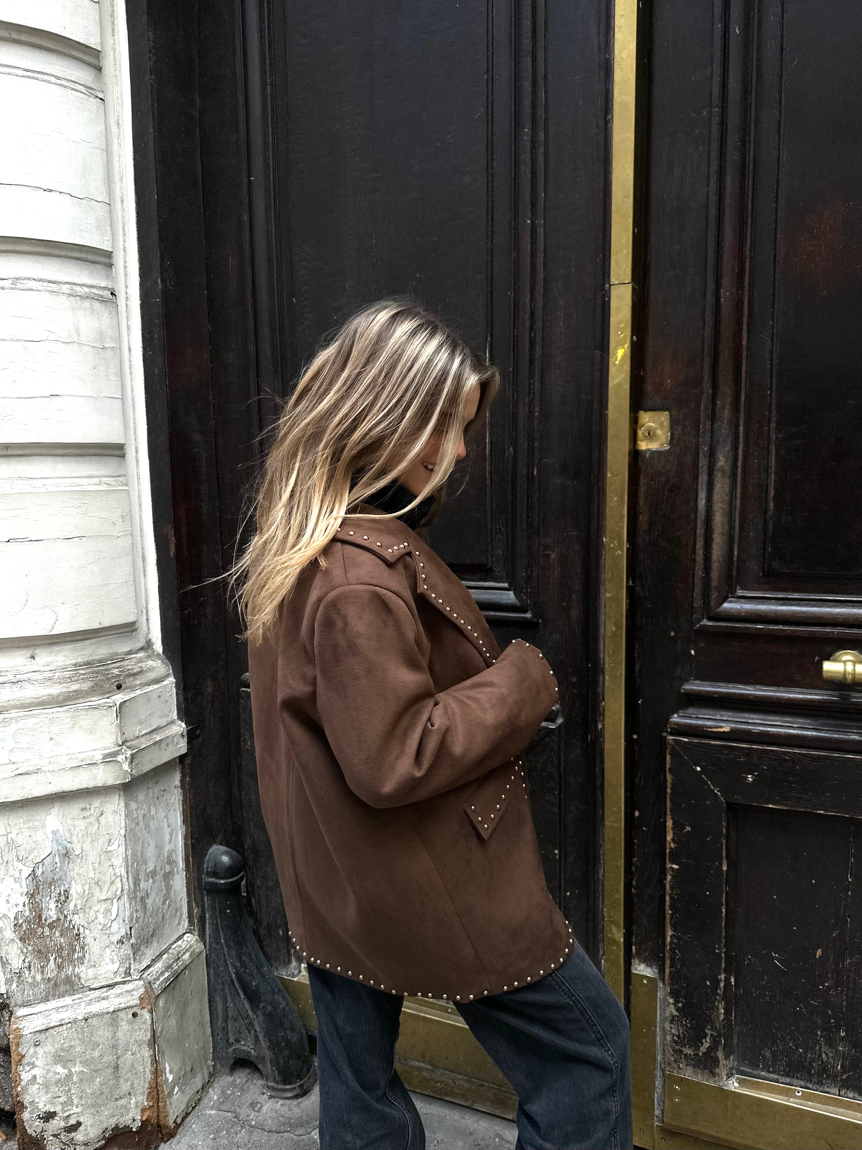 Blazer CLYDE chocolat