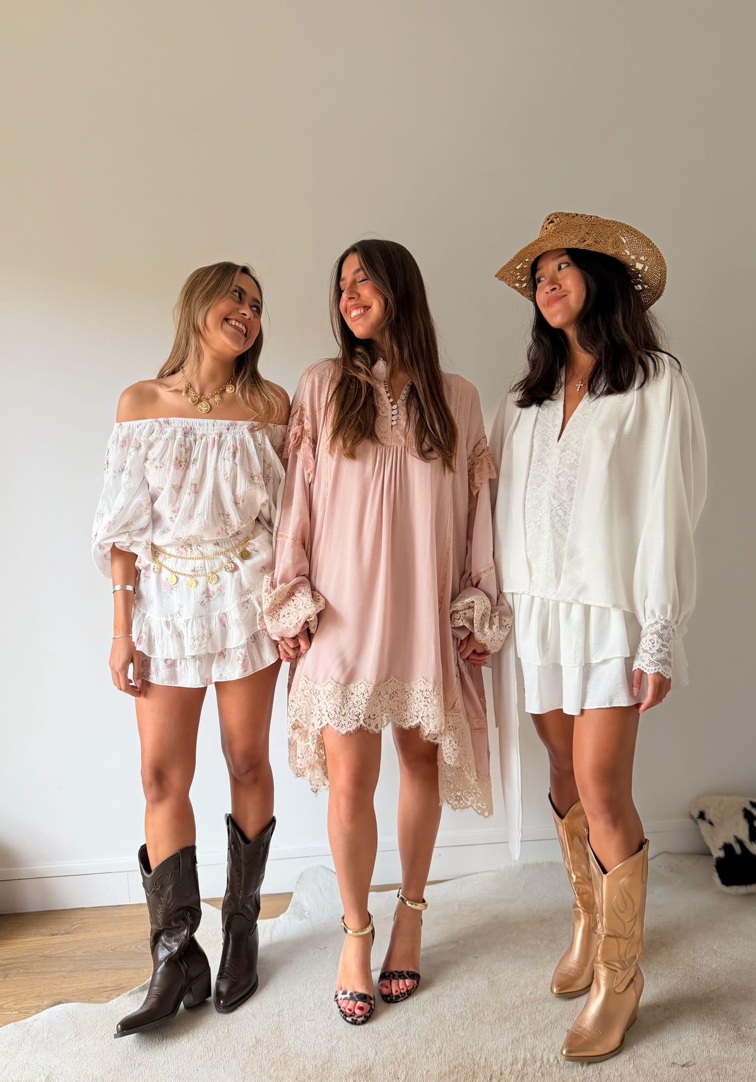 Elly White Top Blouse ALEXIA