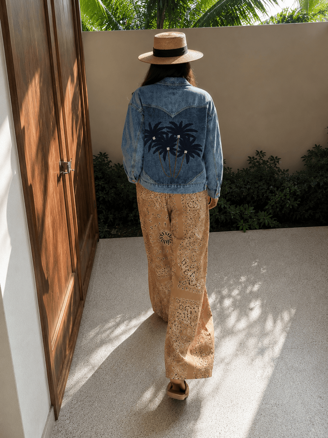 J&L Pantalon TU Pantalon HIPPIE Camel