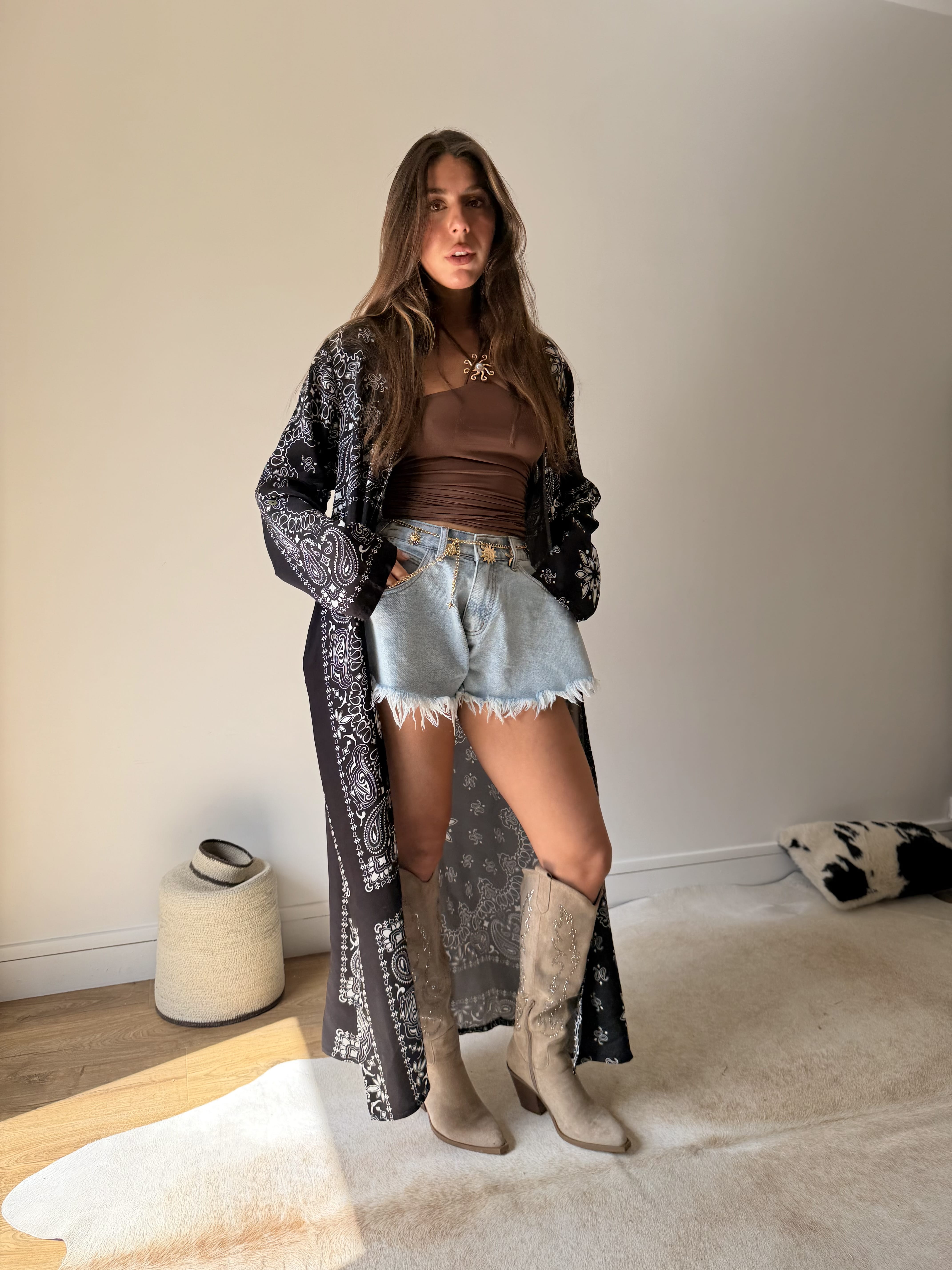 J&L Veste TU Chemise HIPPIE