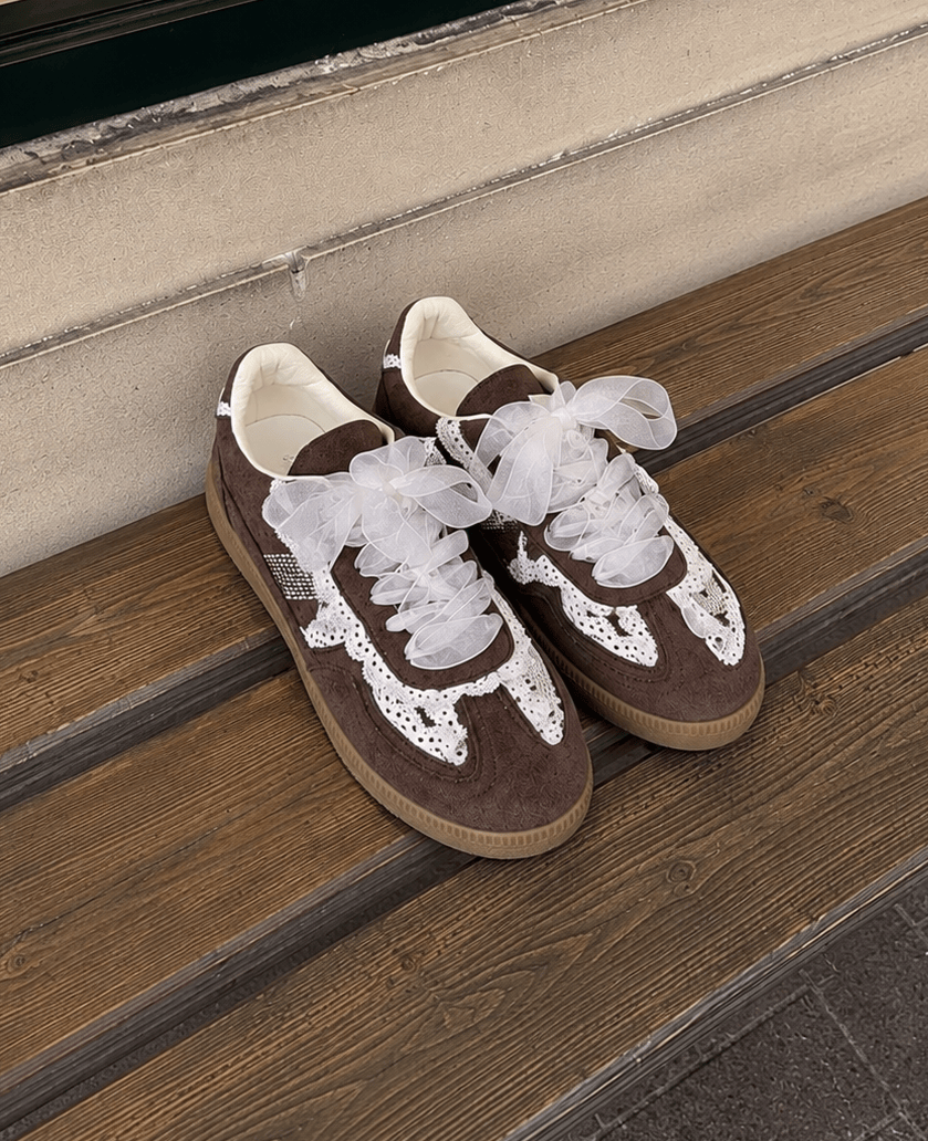 Joia Chaussures Basket RUBAN choco