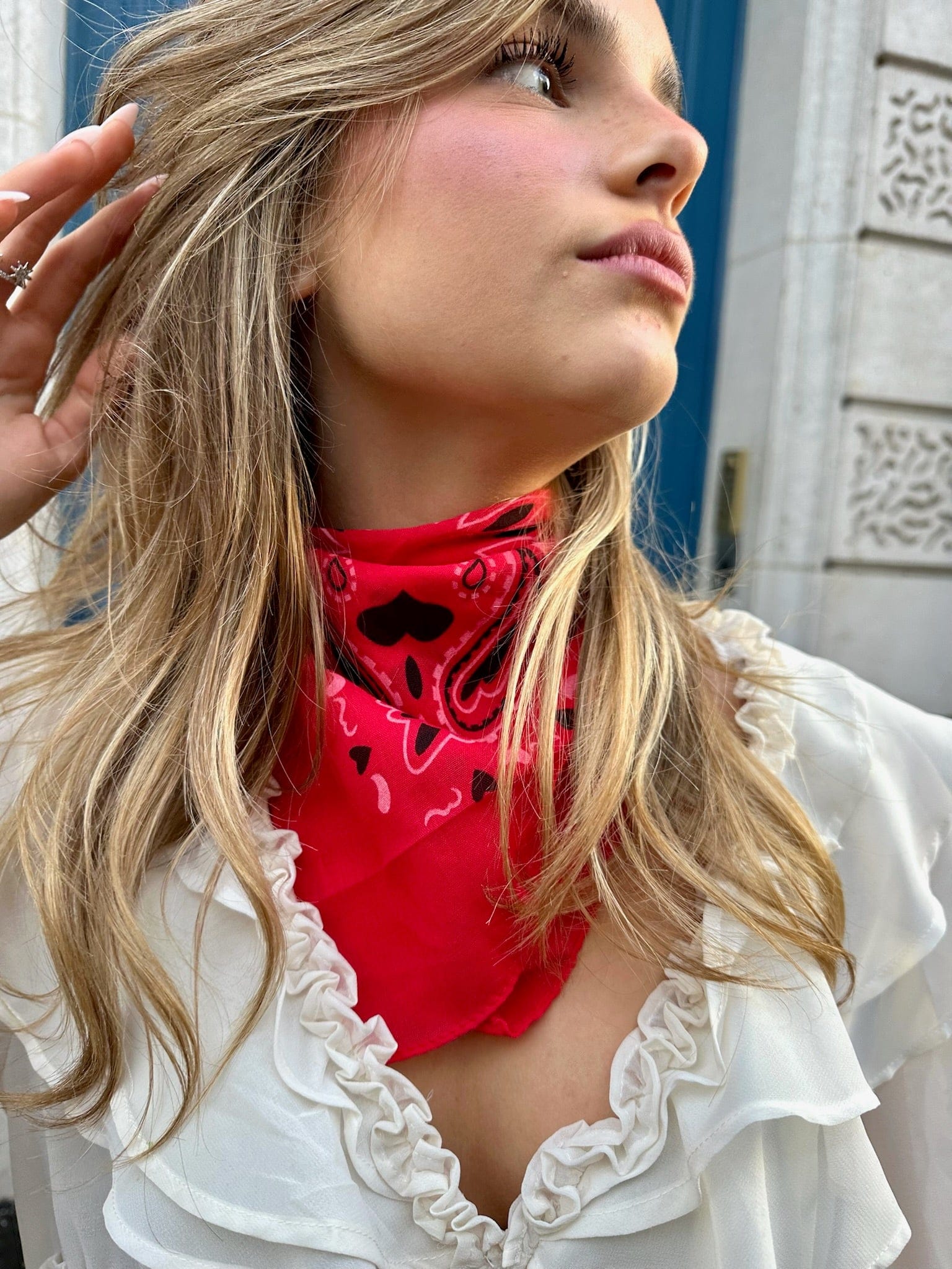 Maurice paris Accessoires Bandana rouge