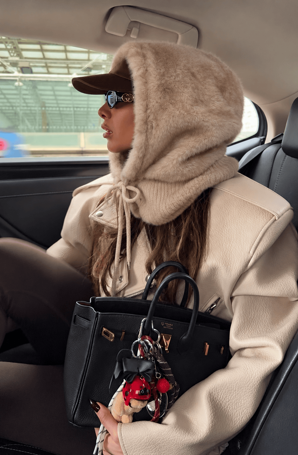 Maurice paris Accessoires Cagoule JENY beige
