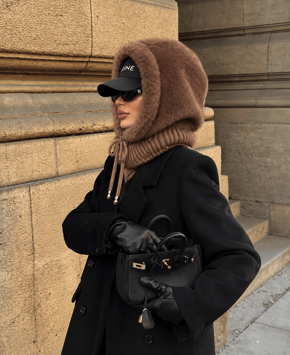 Maurice paris Accessoires Cagoule JENY marron
