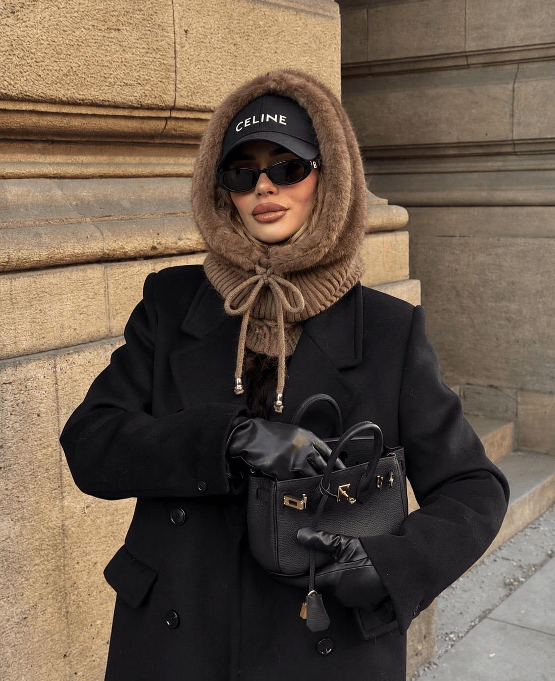 Maurice paris Accessoires Cagoule JENY marron