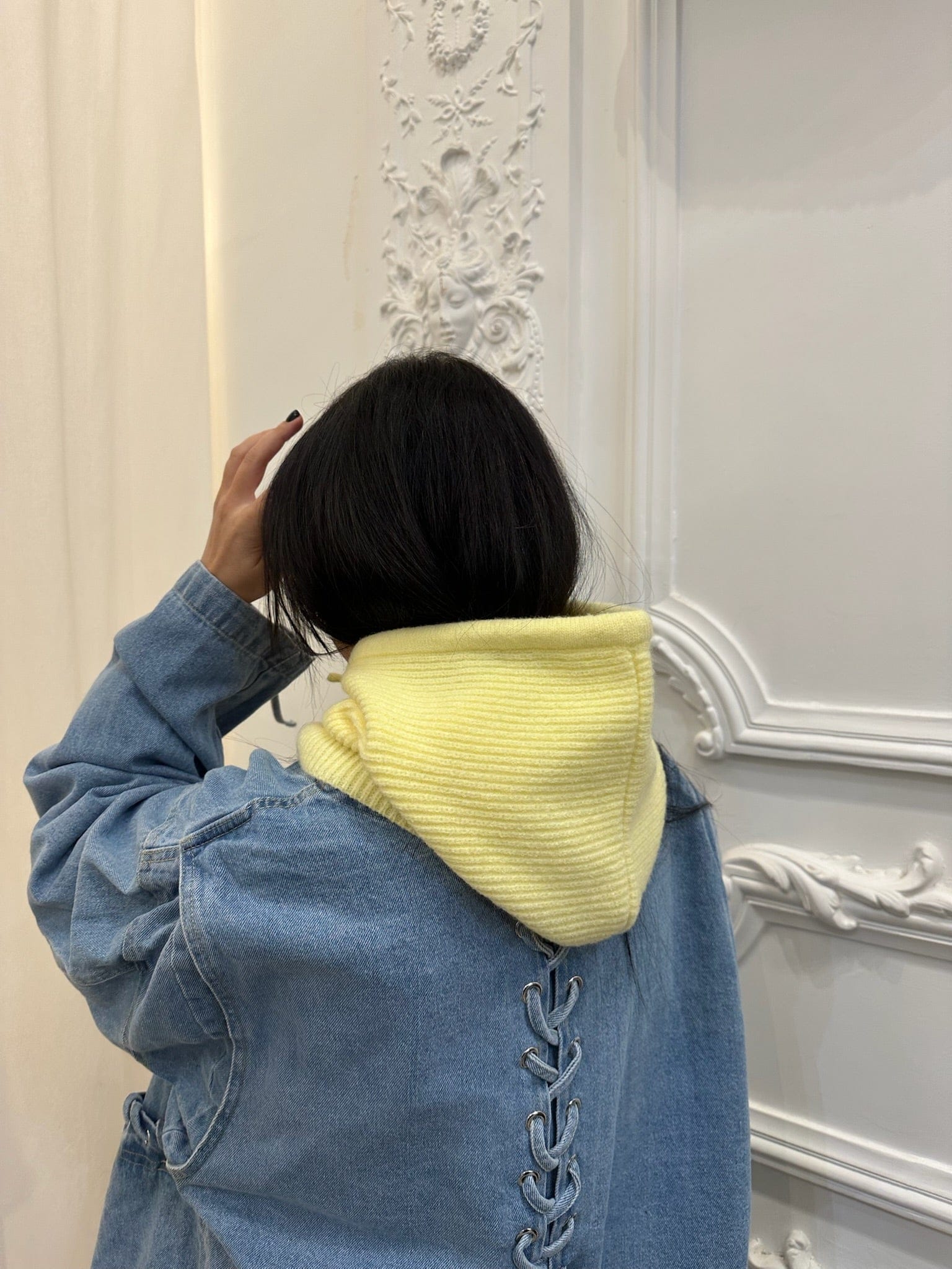 Maurice paris Accessoires Cagoule MOKA jaune