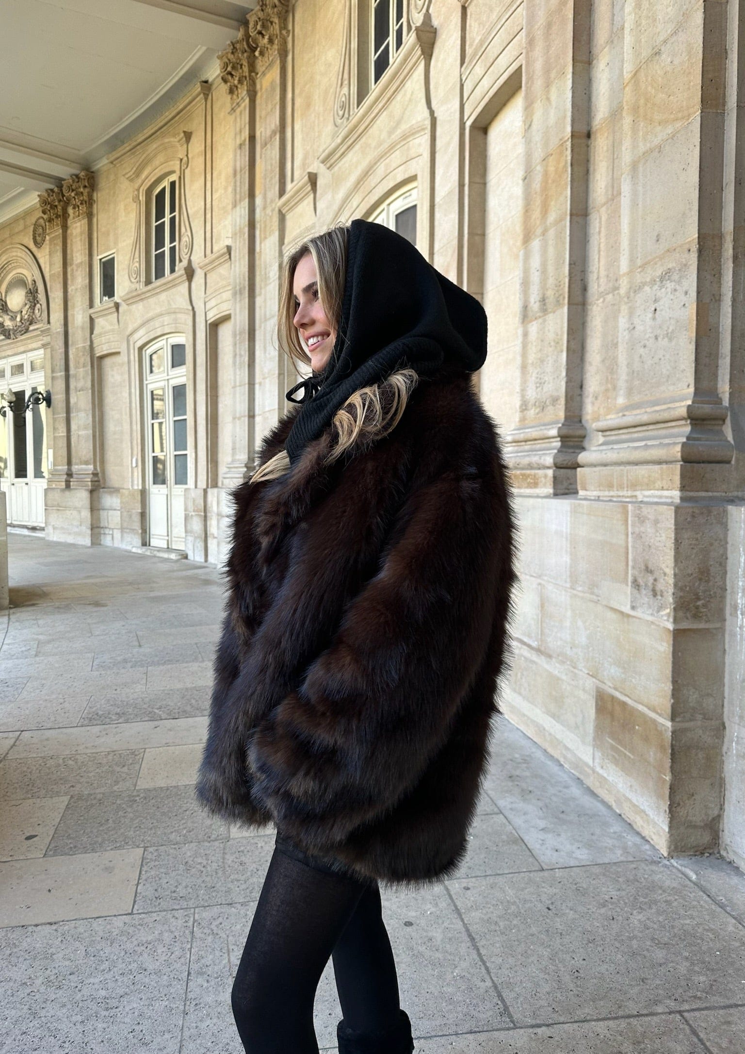 Maurice paris Accessoires Cagoule MOKA noire