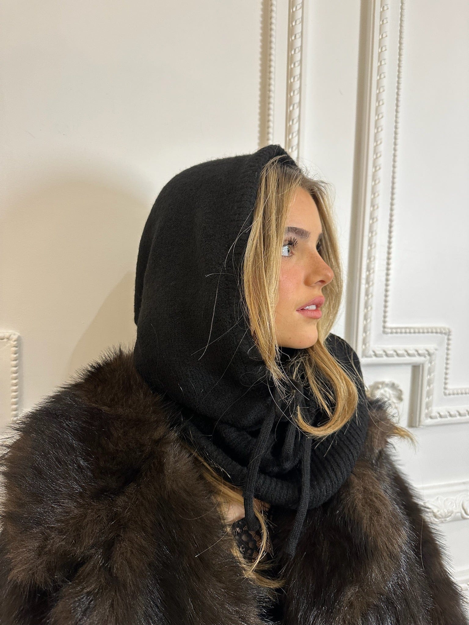 Maurice paris Accessoires Cagoule MOKA noire