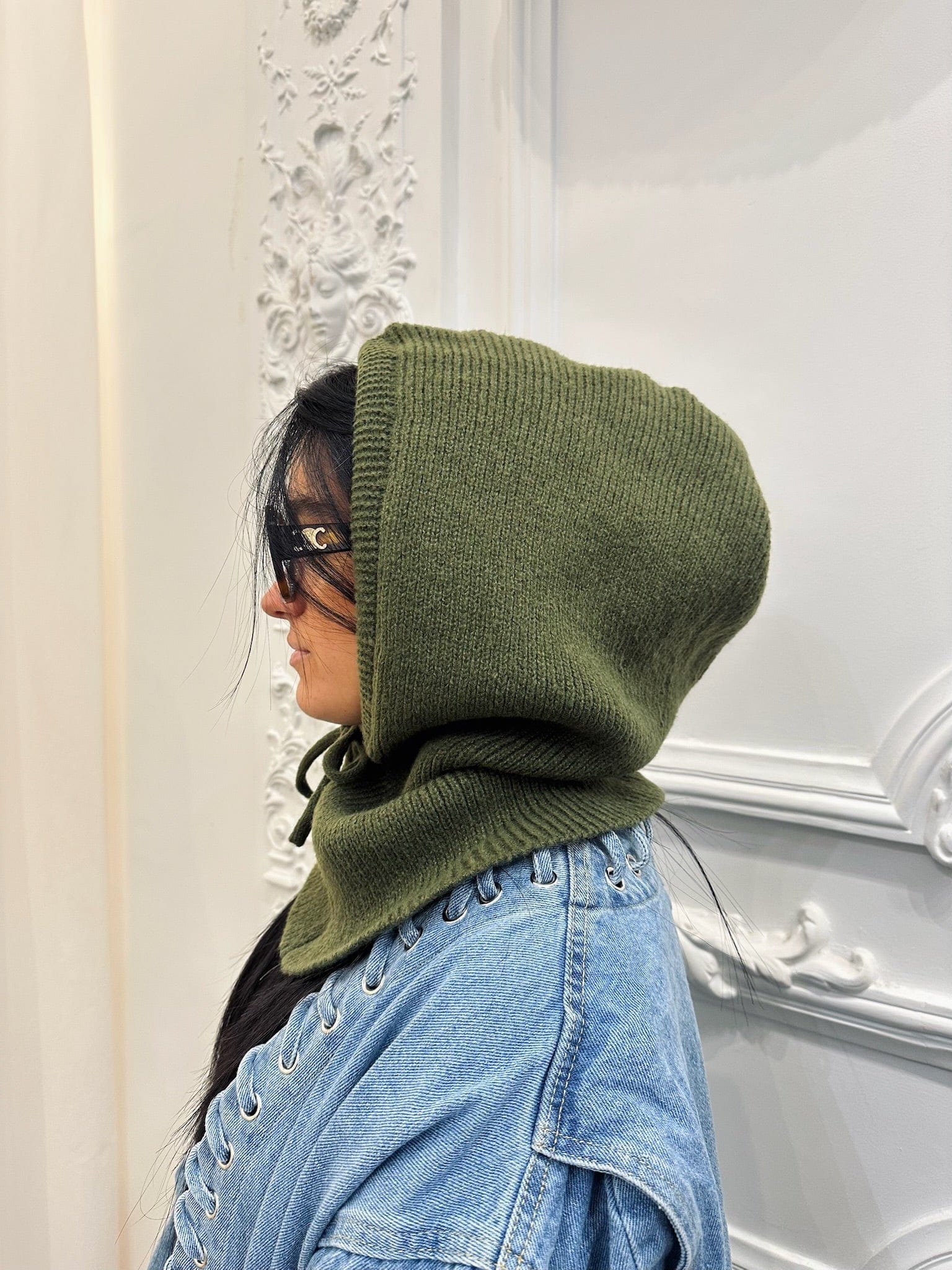 Maurice paris Accessoires Cagoule MOKA verte