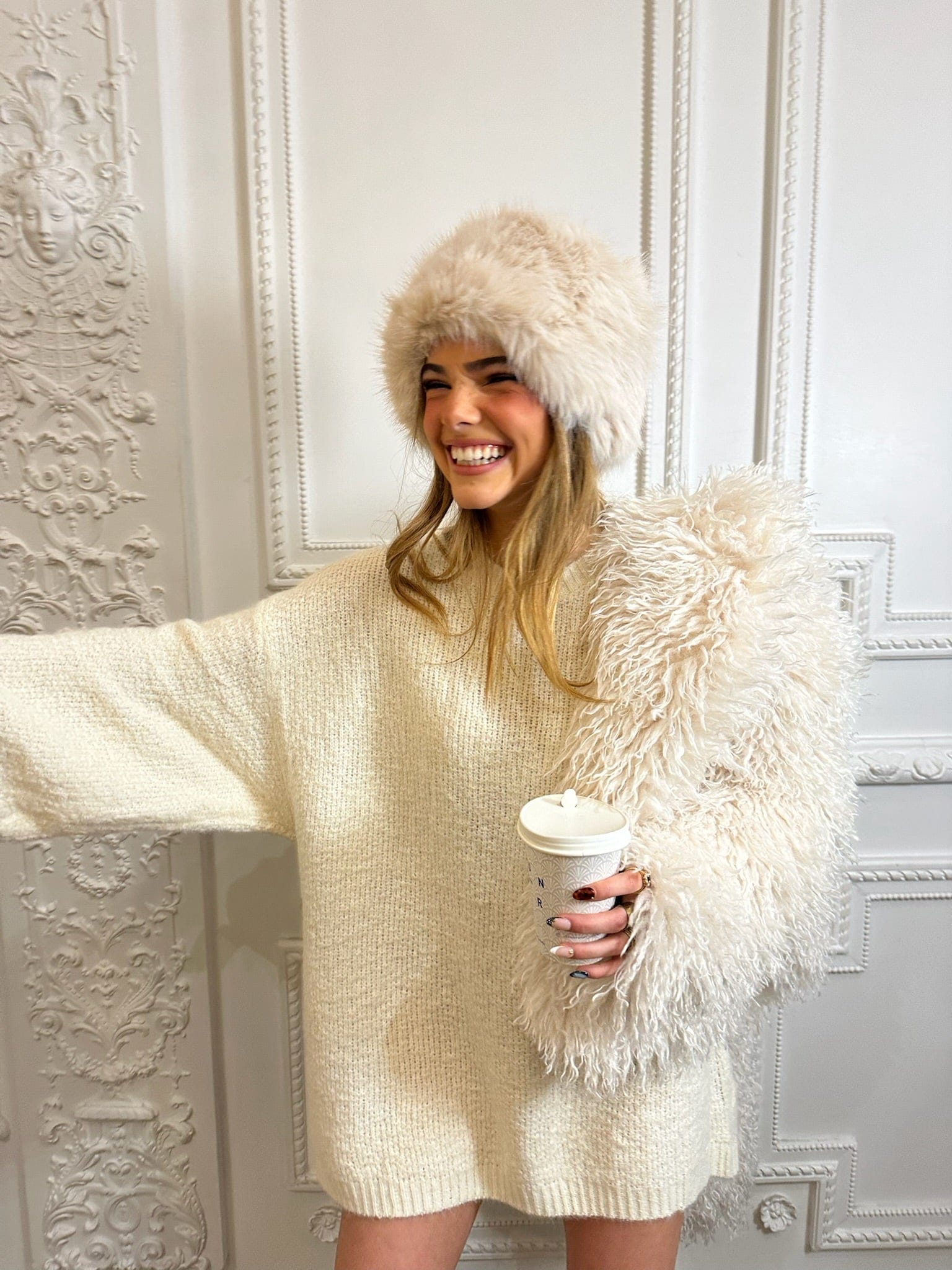 Maurice paris Accessoires Chapka IGLOO blanche