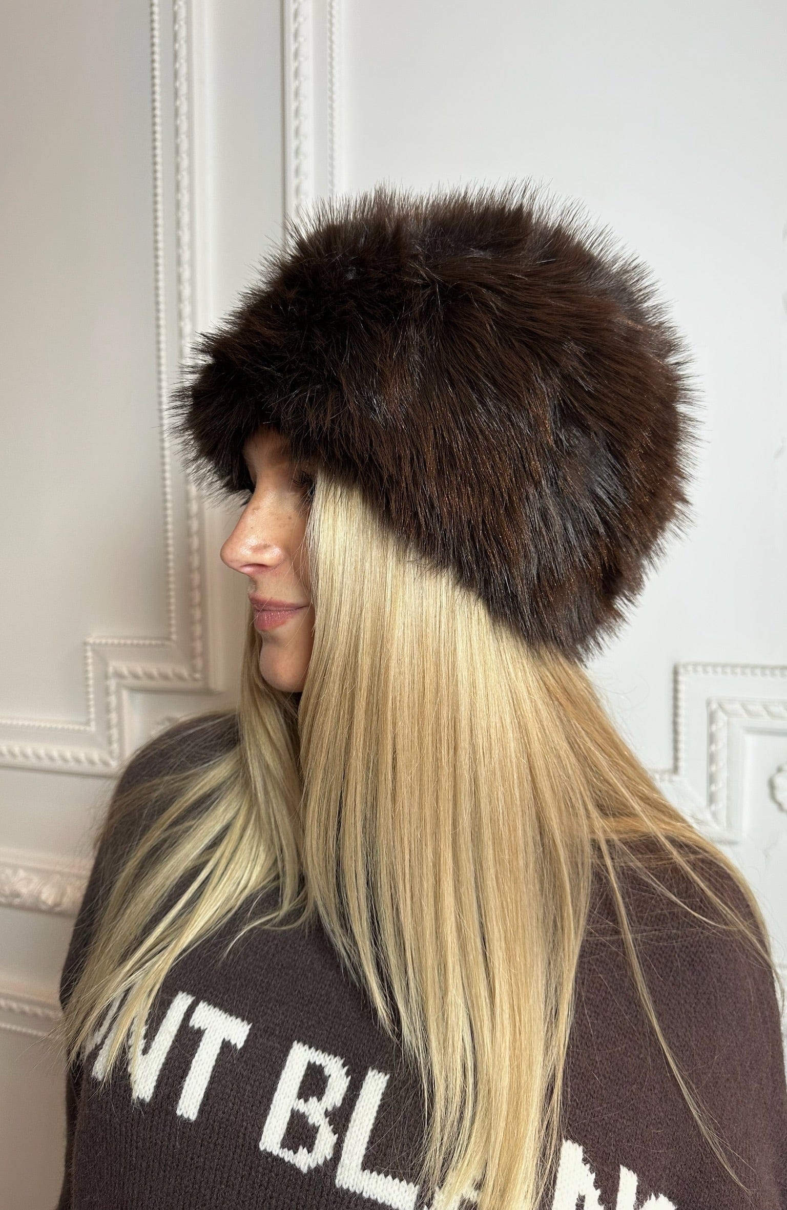 Maurice paris Accessoires Chapka IGLOO choco