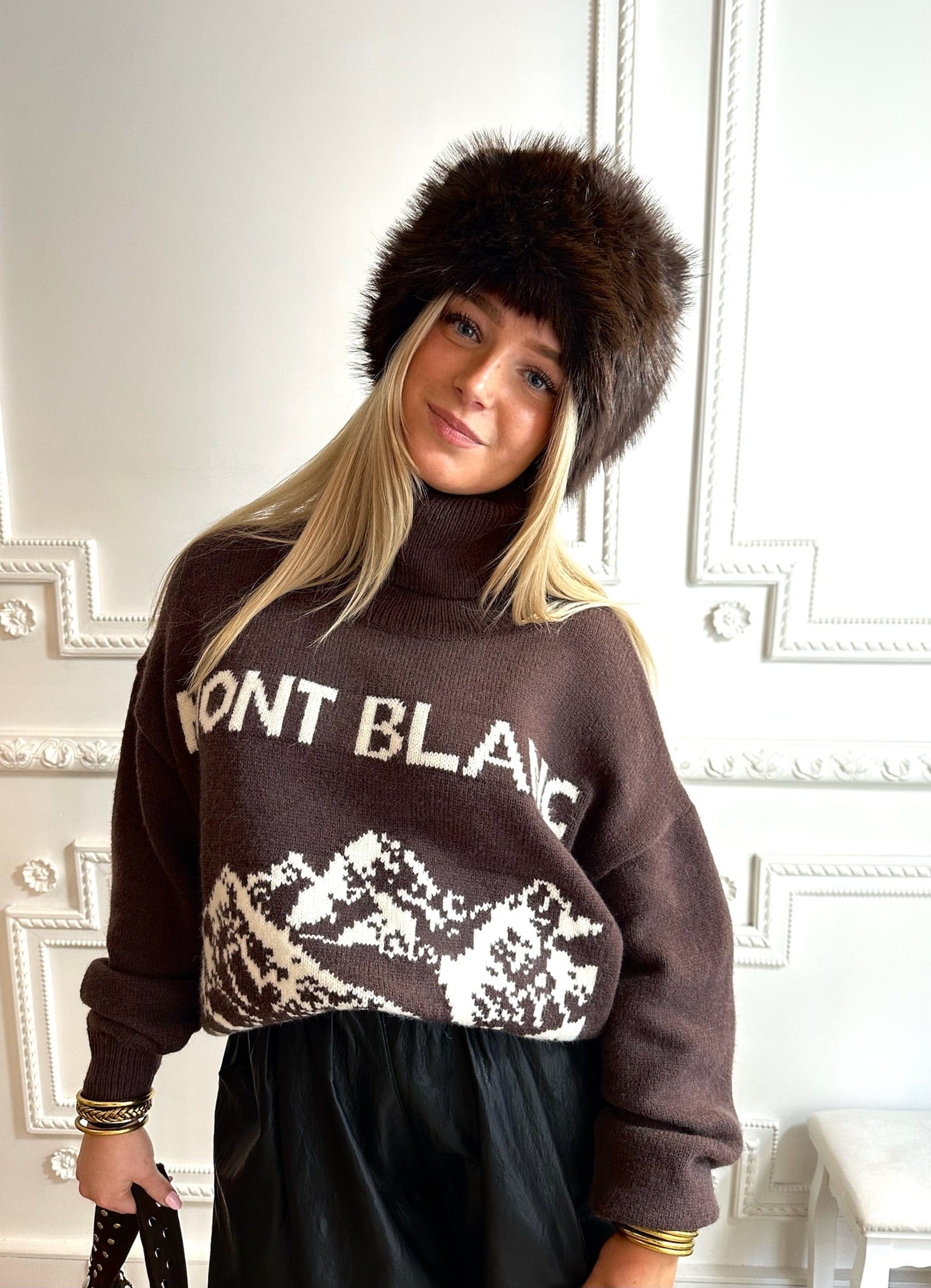 Maurice paris Accessoires Chapka IGLOO choco