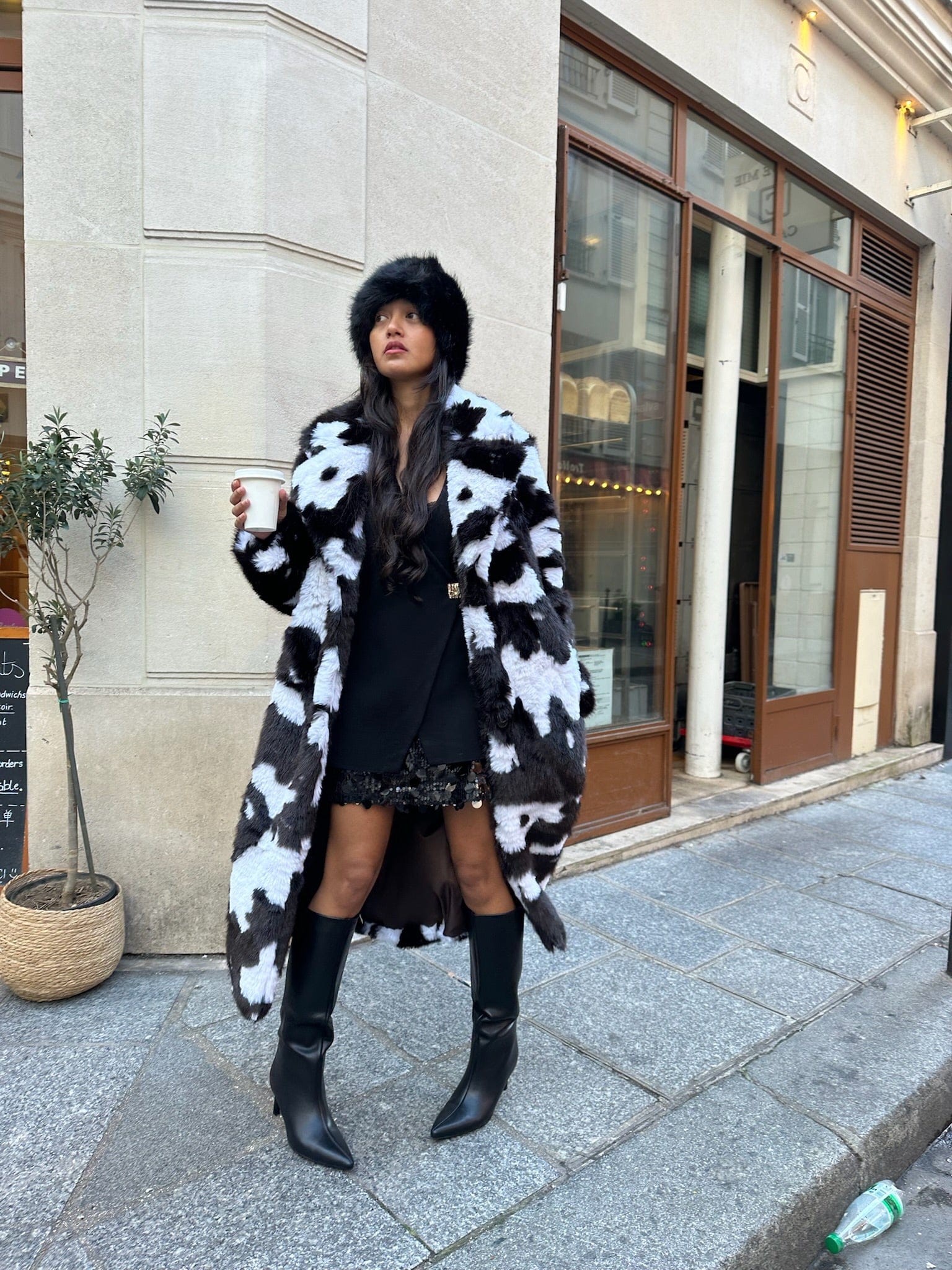 Maurice paris Accessoires Chapka IGLOO noire