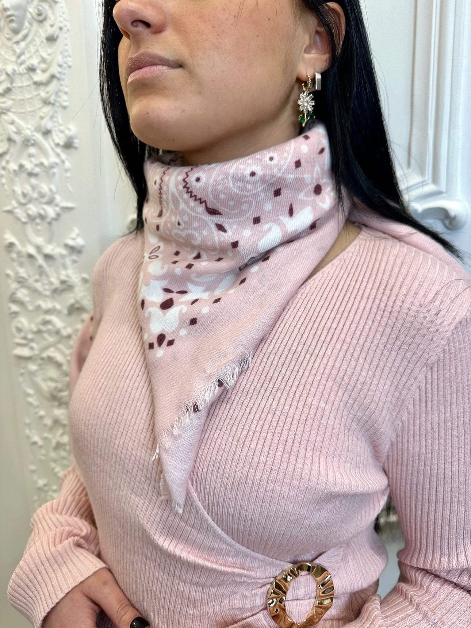 Maurice paris Accessoires Écharpe LANA rose