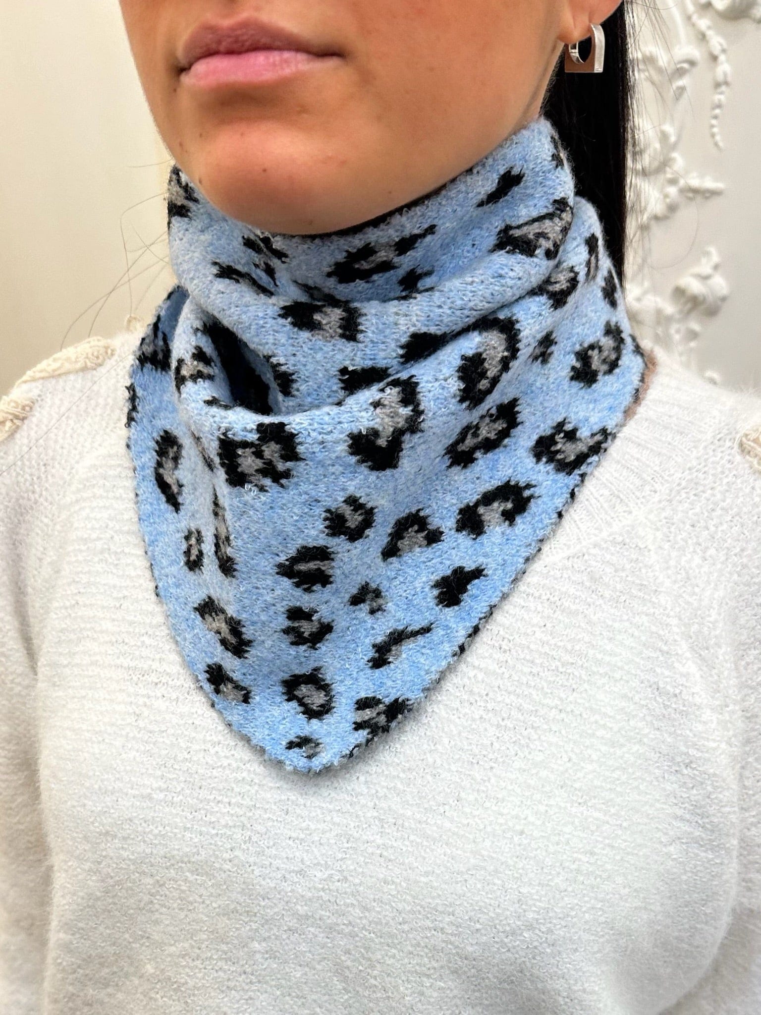 Maurice paris Accessoires Écharpe LEO bleue