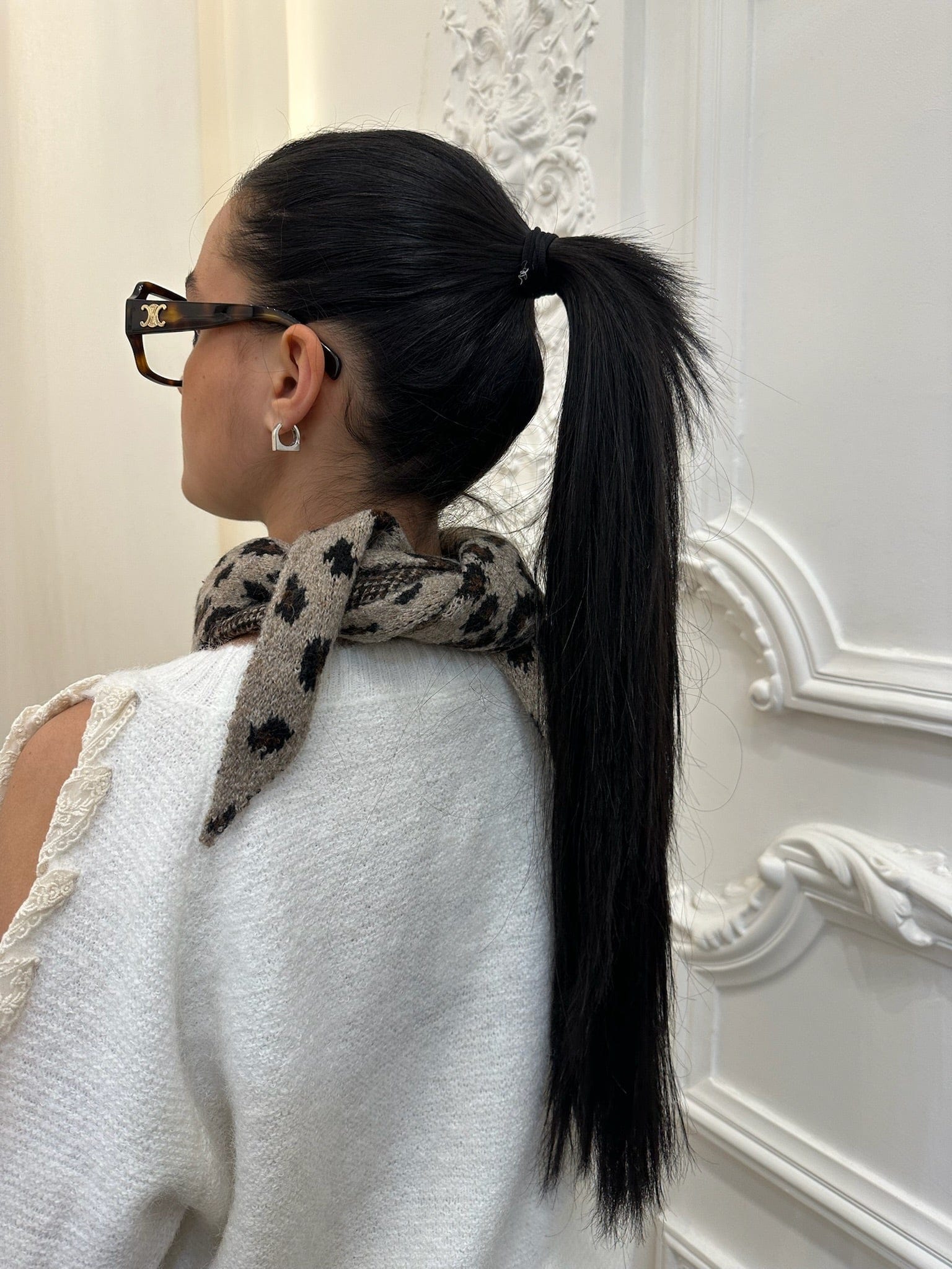 Maurice paris Accessoires Écharpe LEO taupe