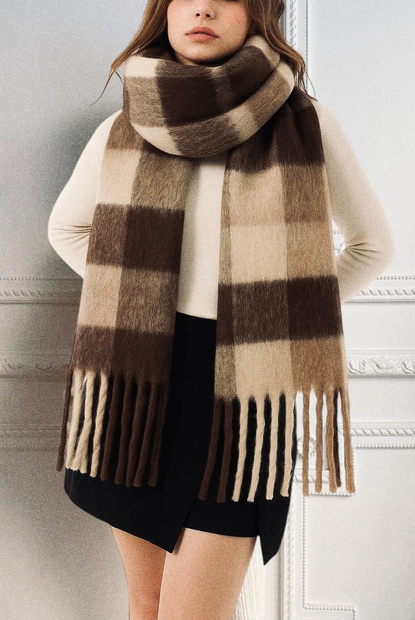 Maurice paris Accessoires Écharpe LOLA choco