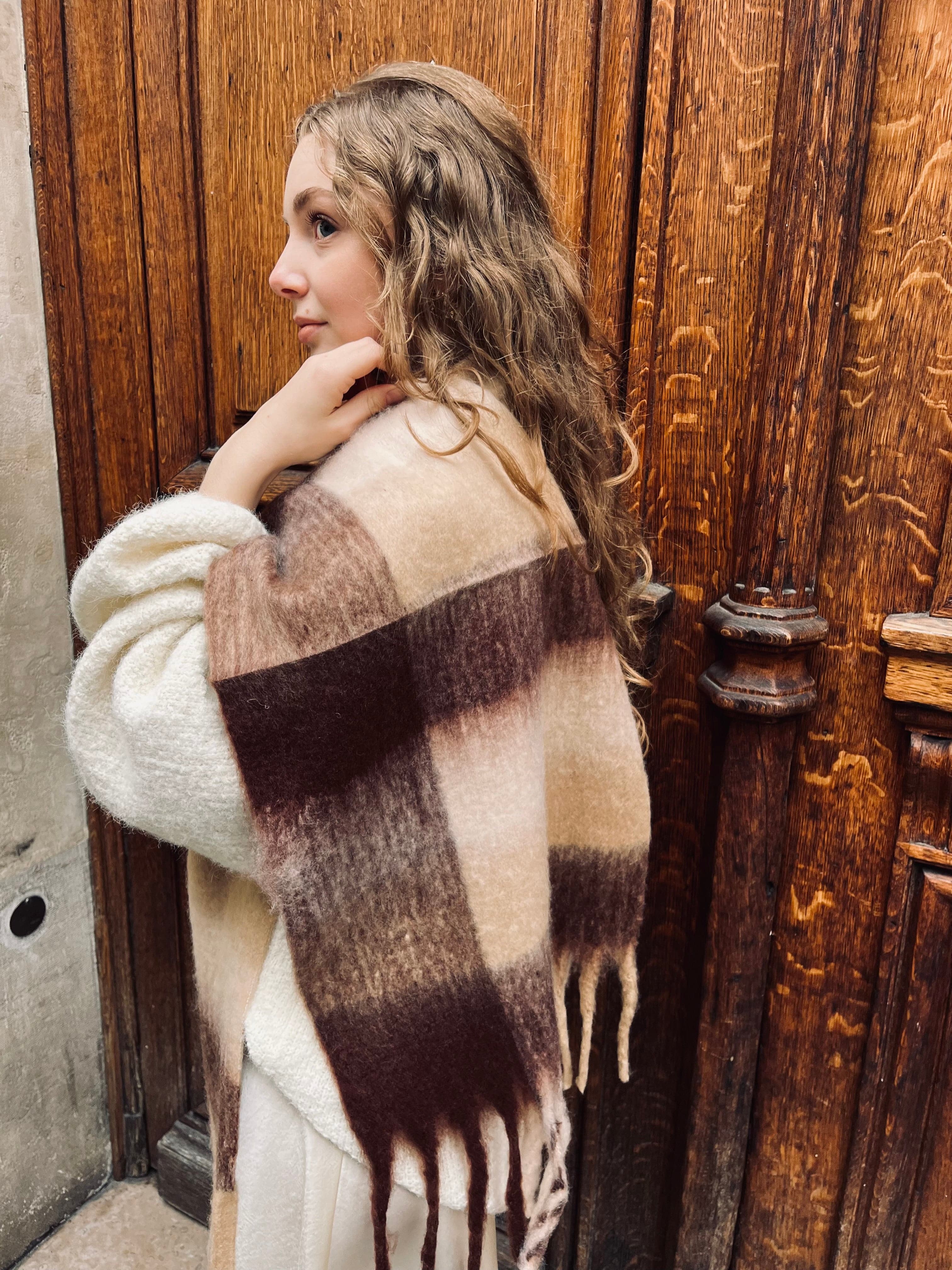 Maurice paris Accessoires Écharpe LOLA choco